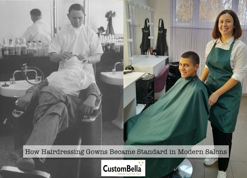 How Hairdressing Gowns Became Standard in Modern Salons
