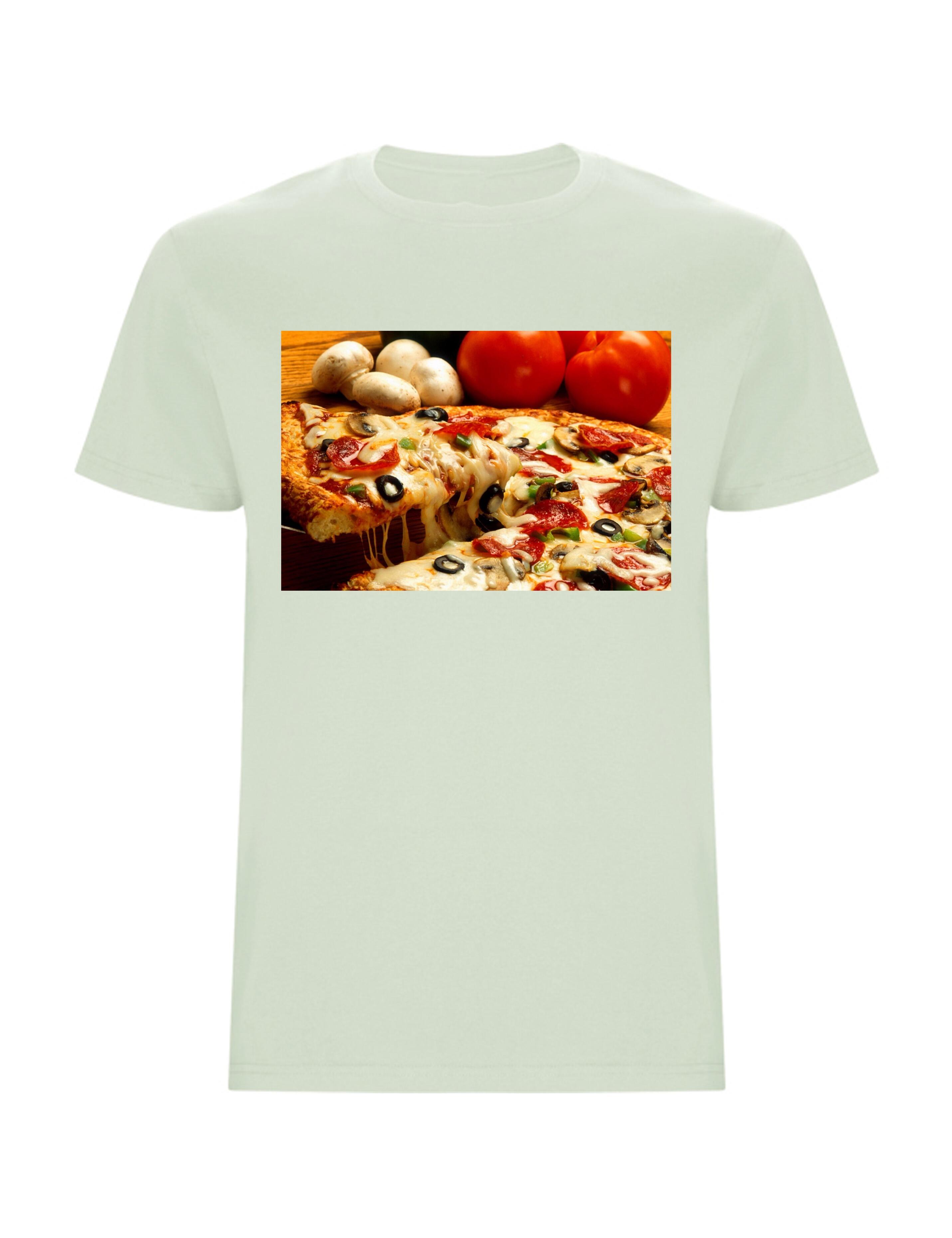 Personalised Photo Printed Short Sleeve T-Shirt Pistachio