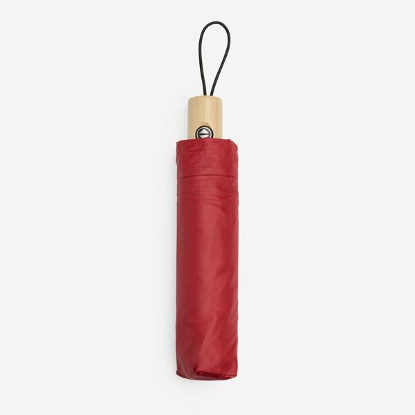 Personalised Foldable Storm Umbrella Red with name or logo printed