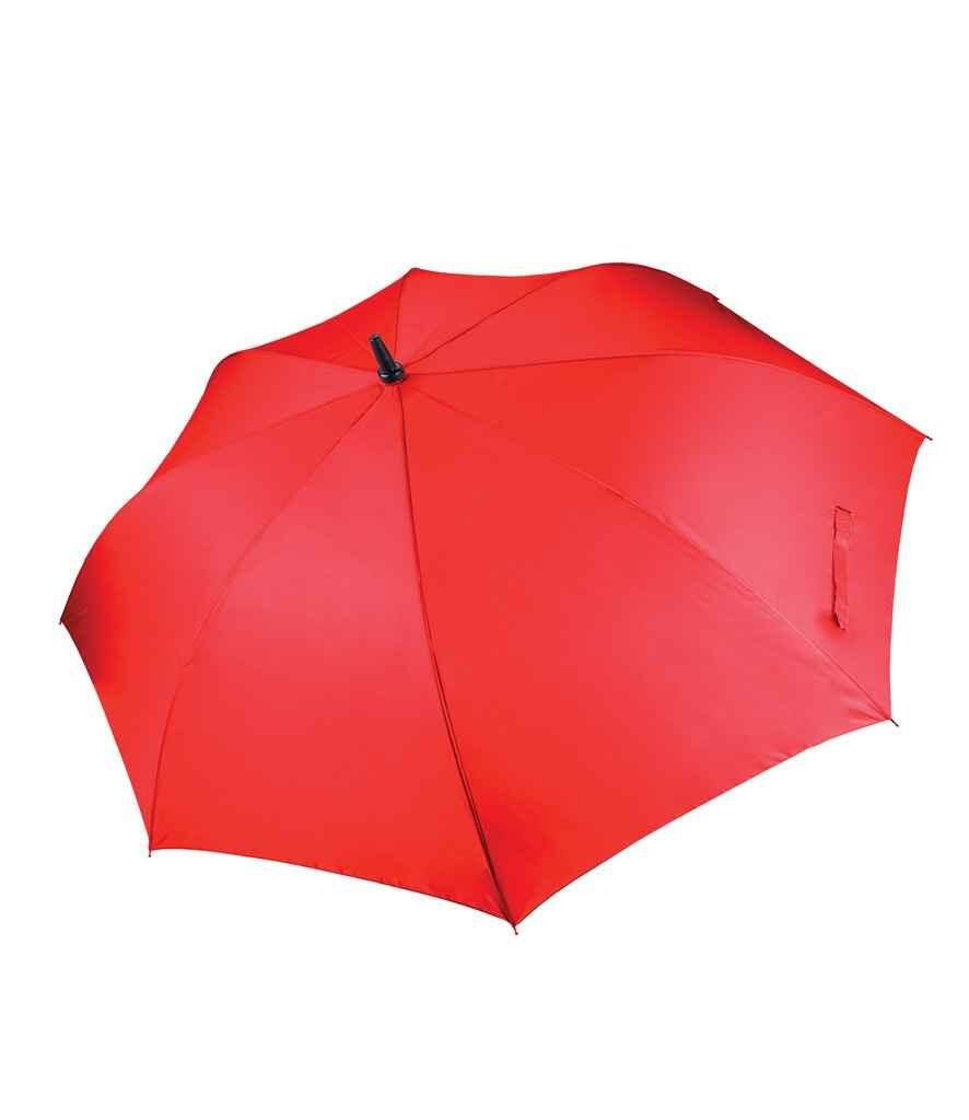 Personalised Large Golf Umbrella Red with name or logo printed