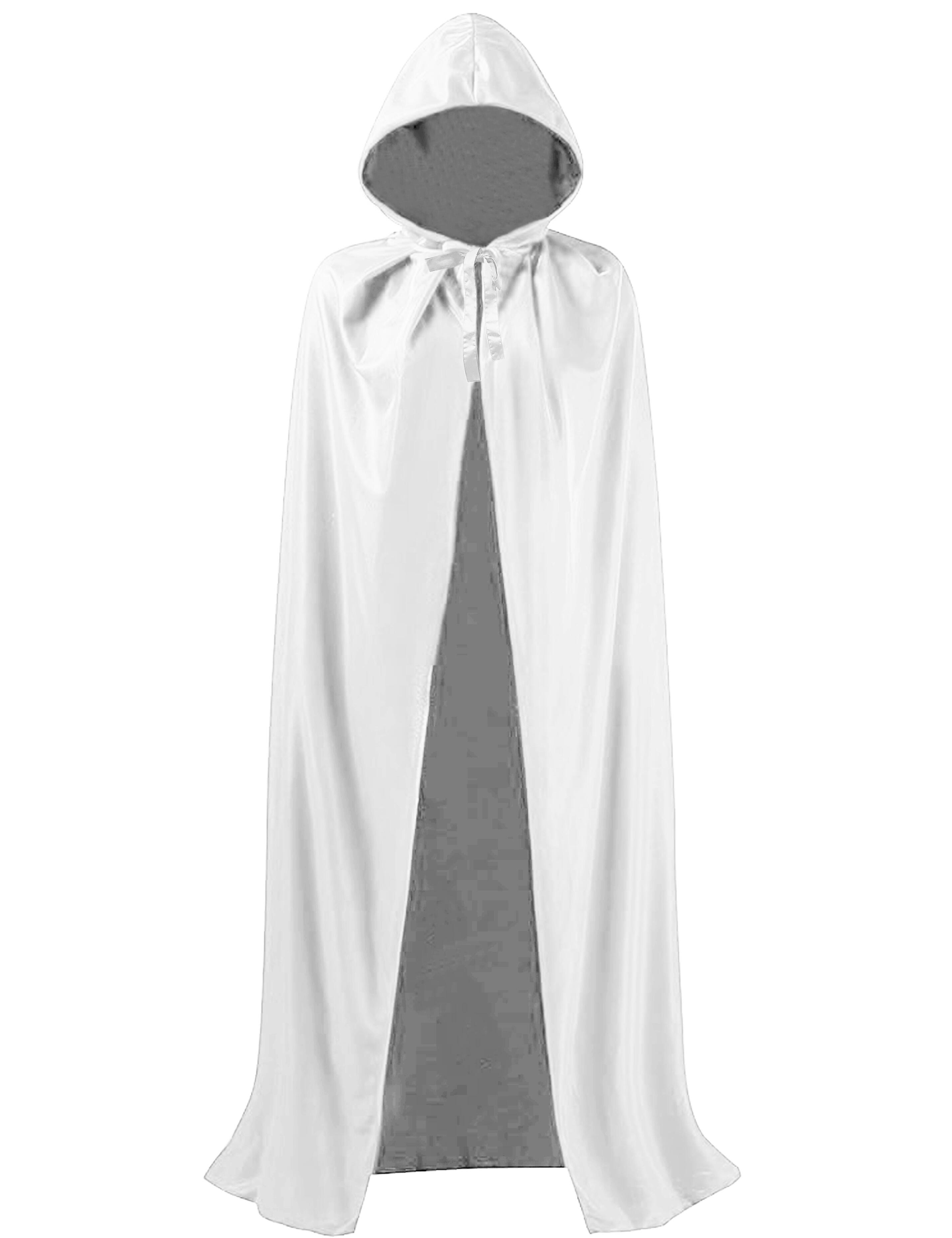 Nibano Hooded Hairdressing Show Gown White