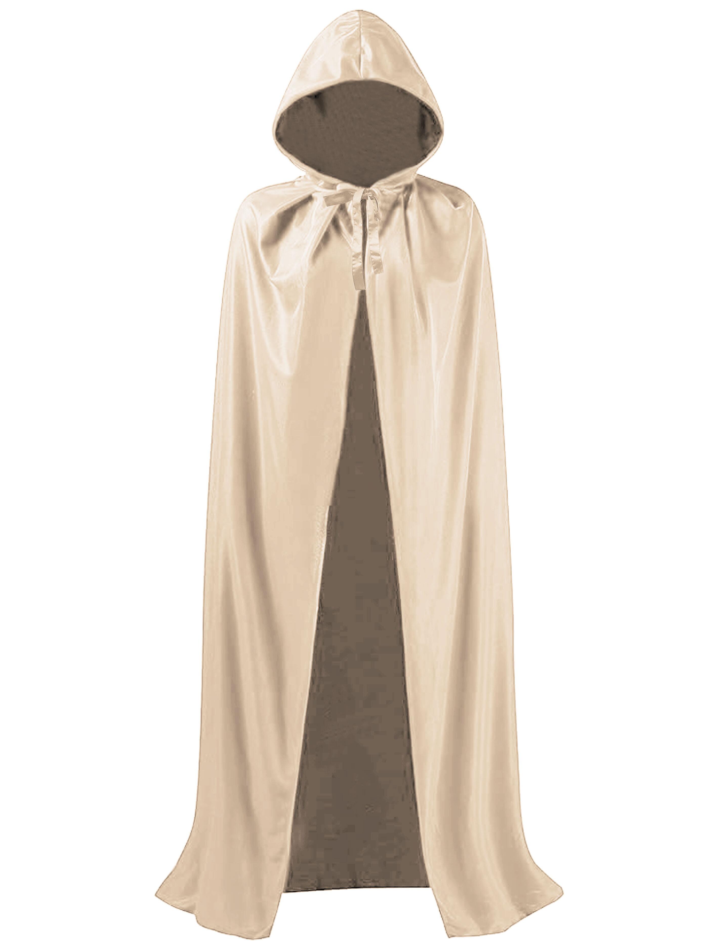 Hooded Hairdressing show gown Cream