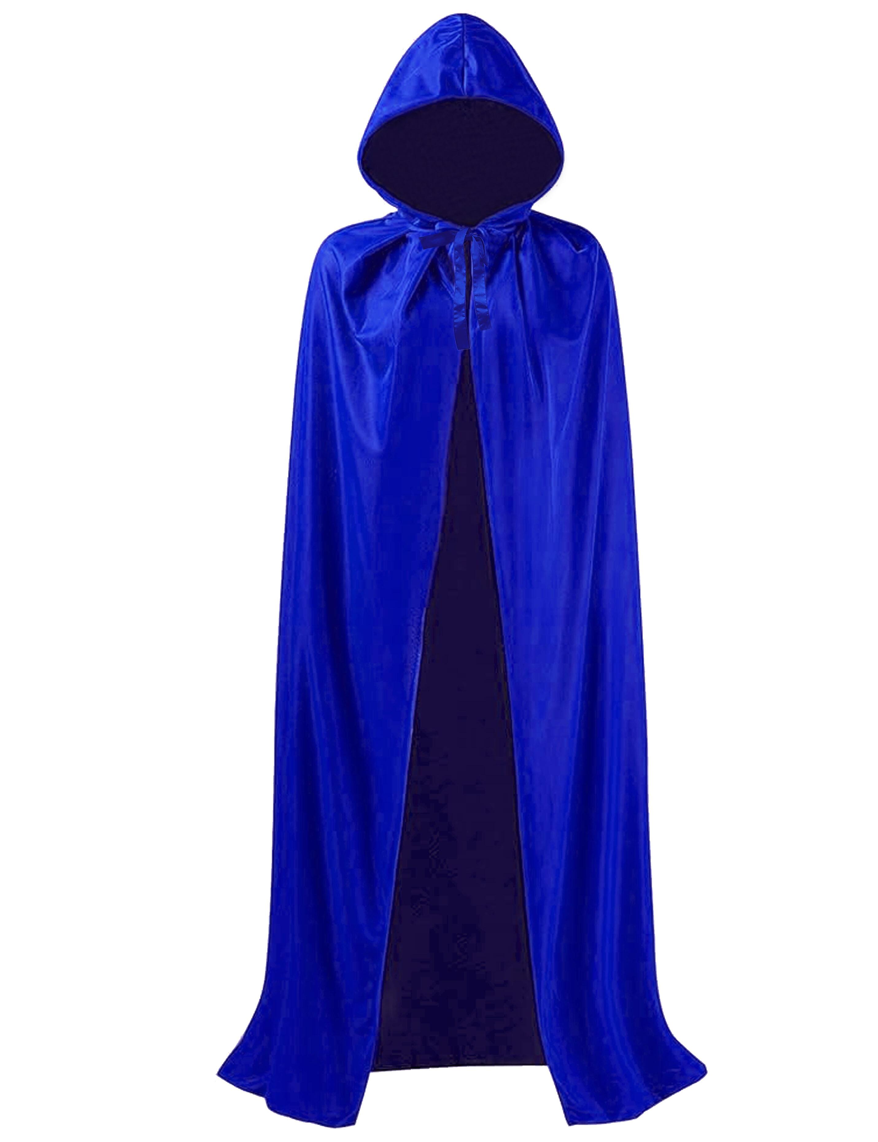 Hooded Hairdressing show gown Royal Blue