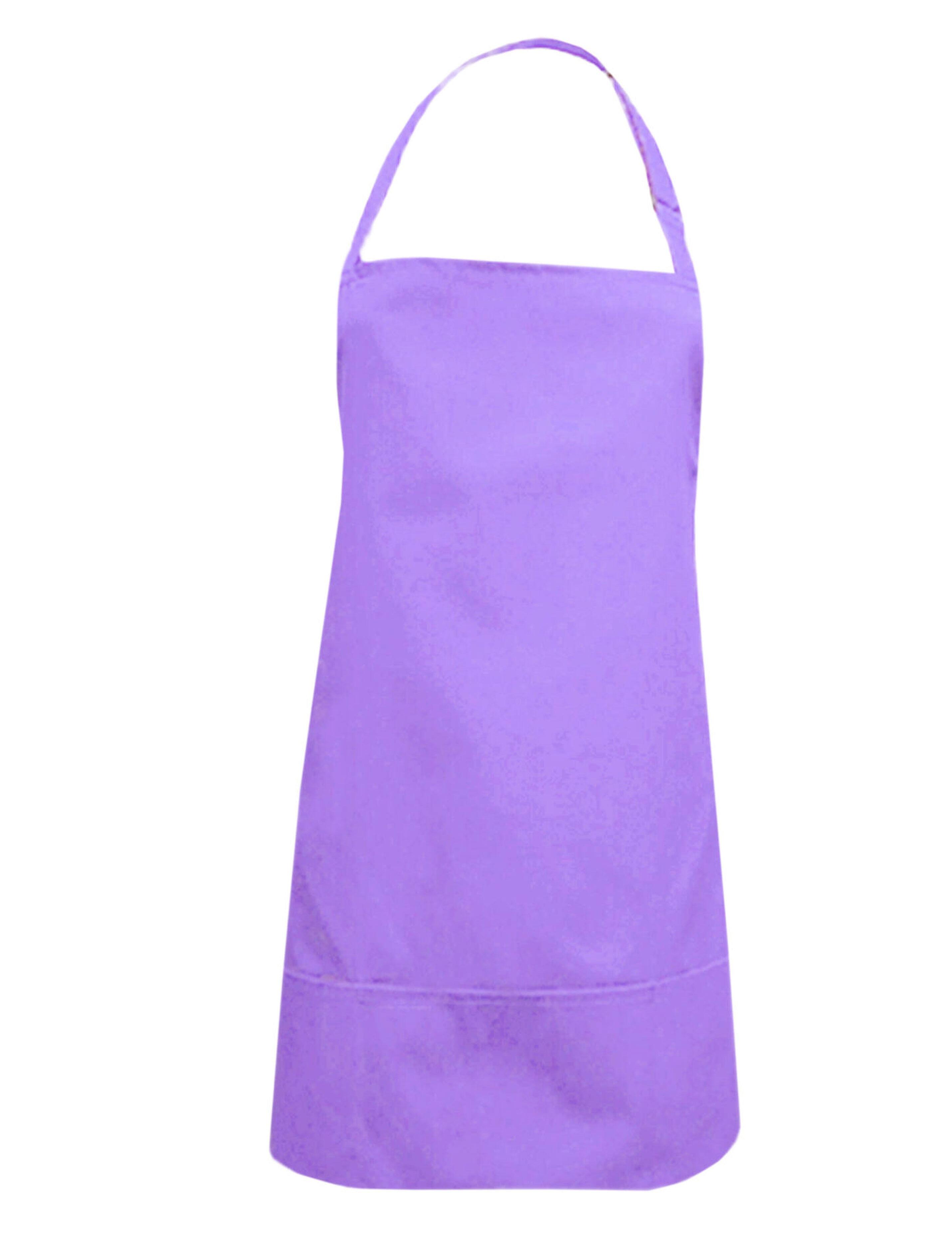 Nibano waterproof short hair and beauty salon apron black