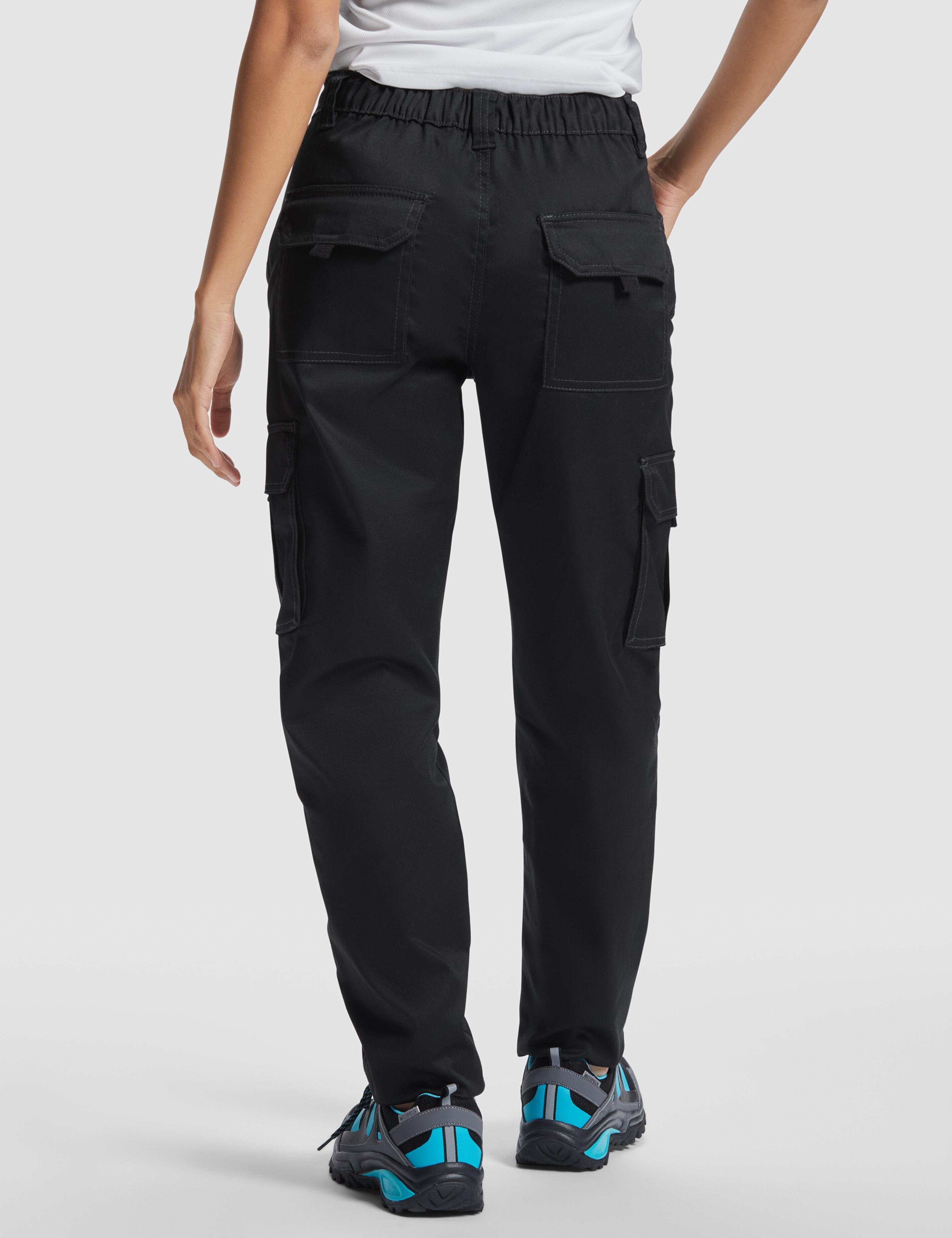 Ladies Workwear Trousers Black with pockets