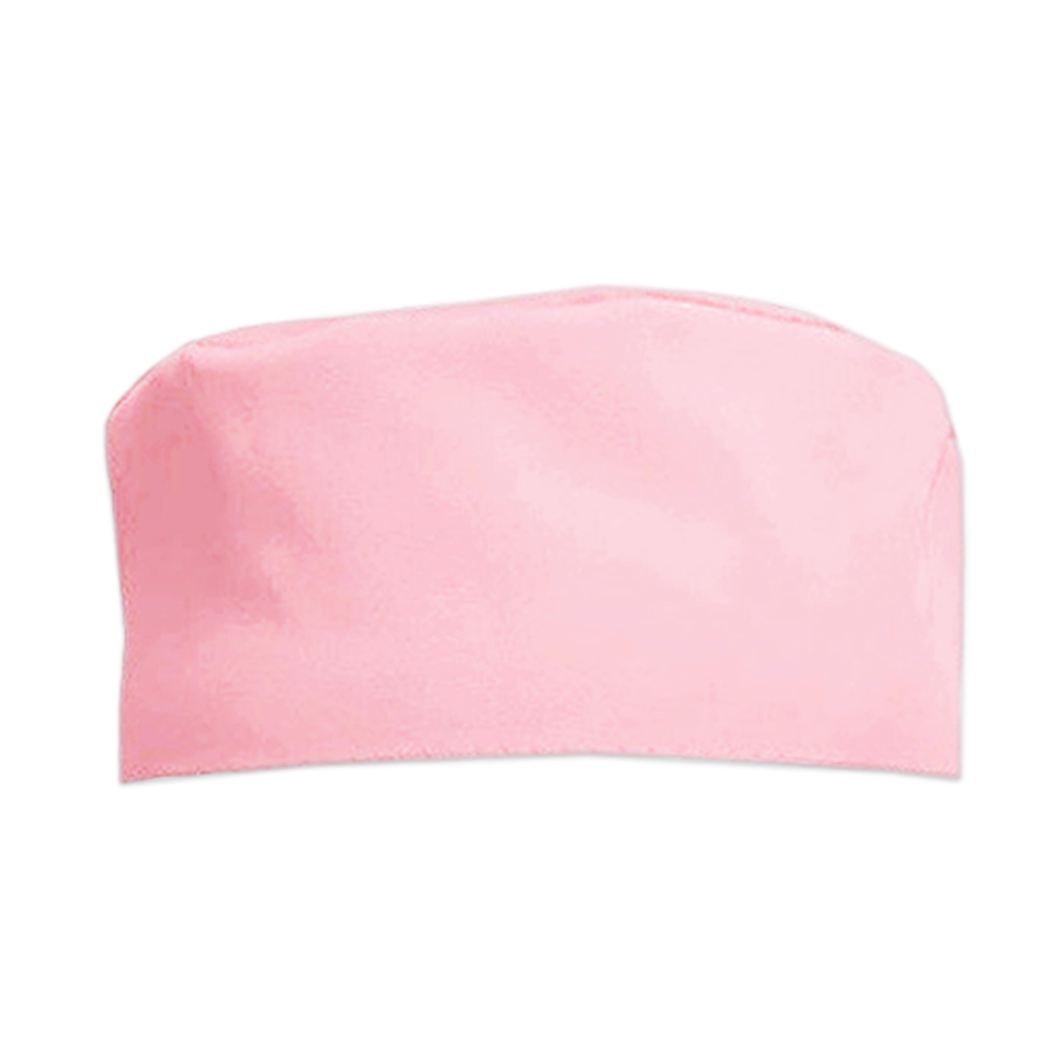 Breathable Pink professional skull cap for commercial kitchens