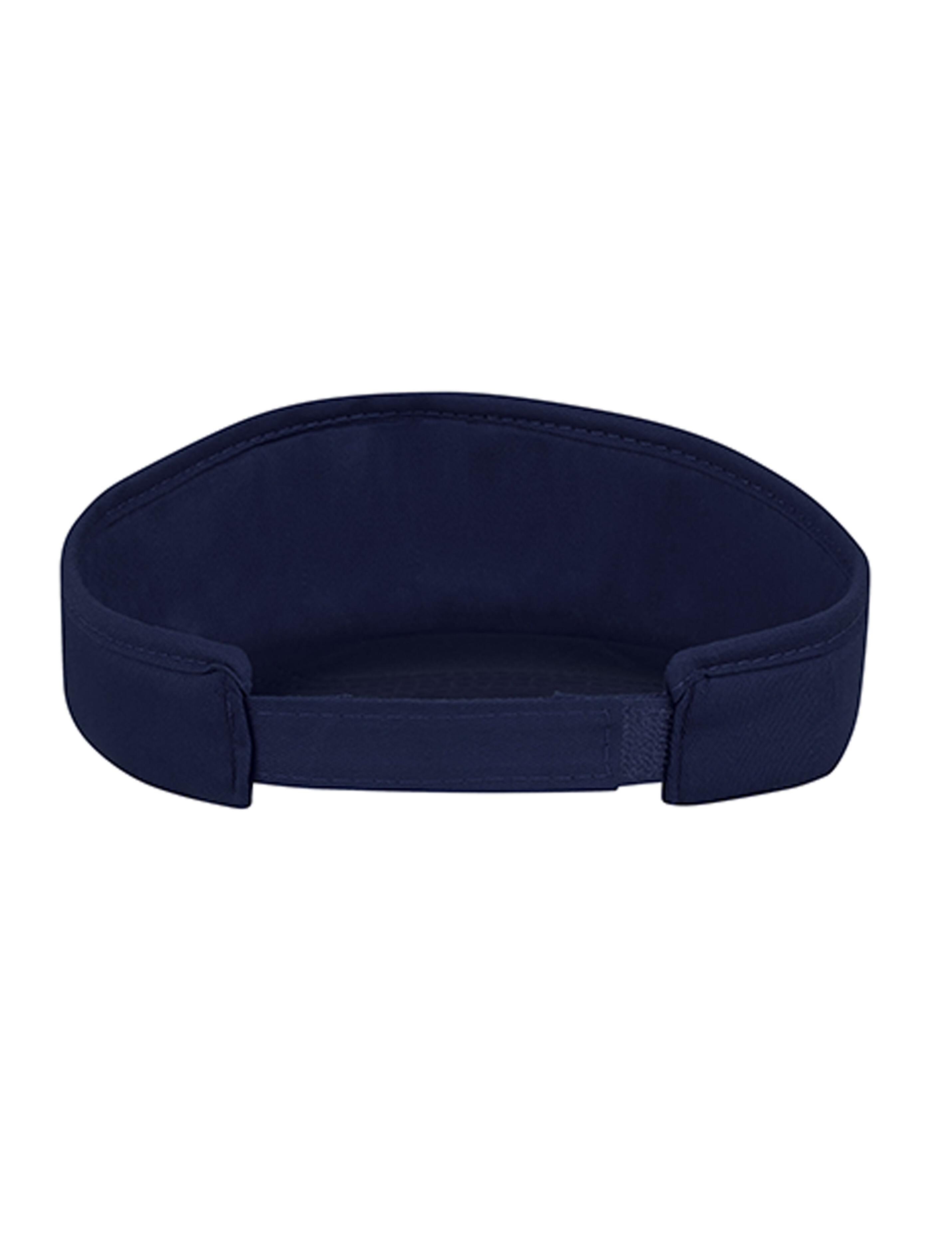 Embroidered Sun Visor Navy with your logo or design