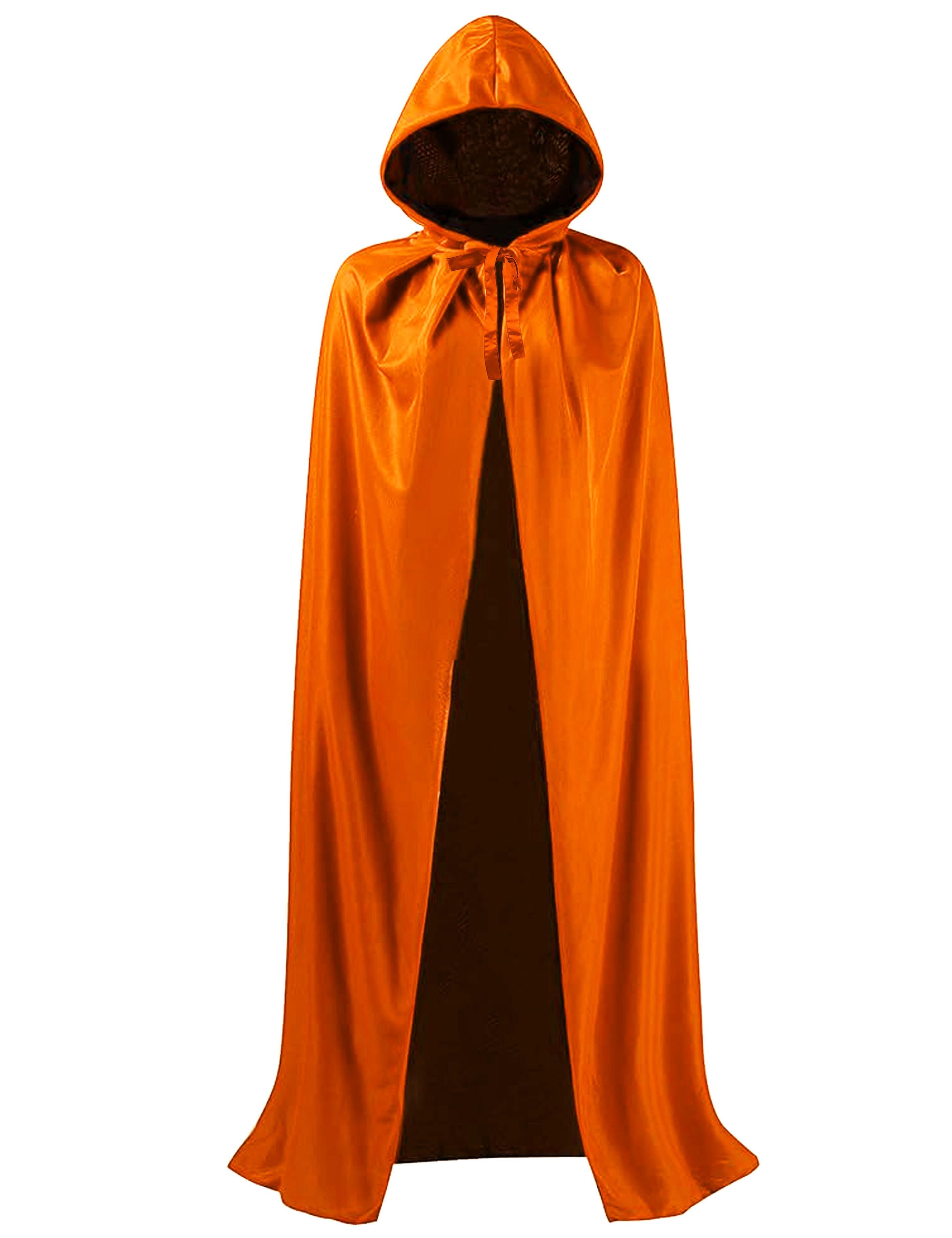 Hooded Hairdressing show gown Orange