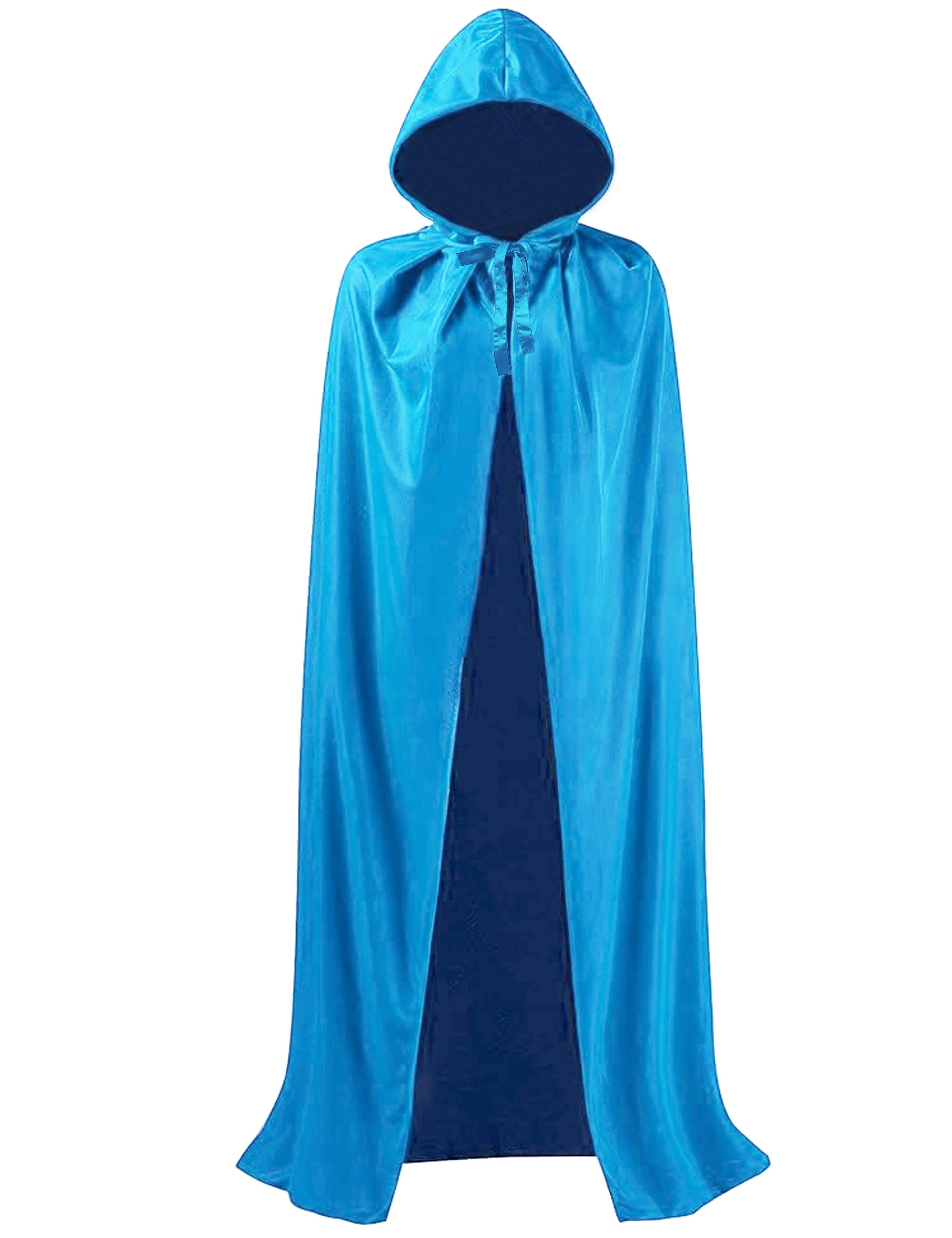 Hooded Hairdressing show gown Turquoise
