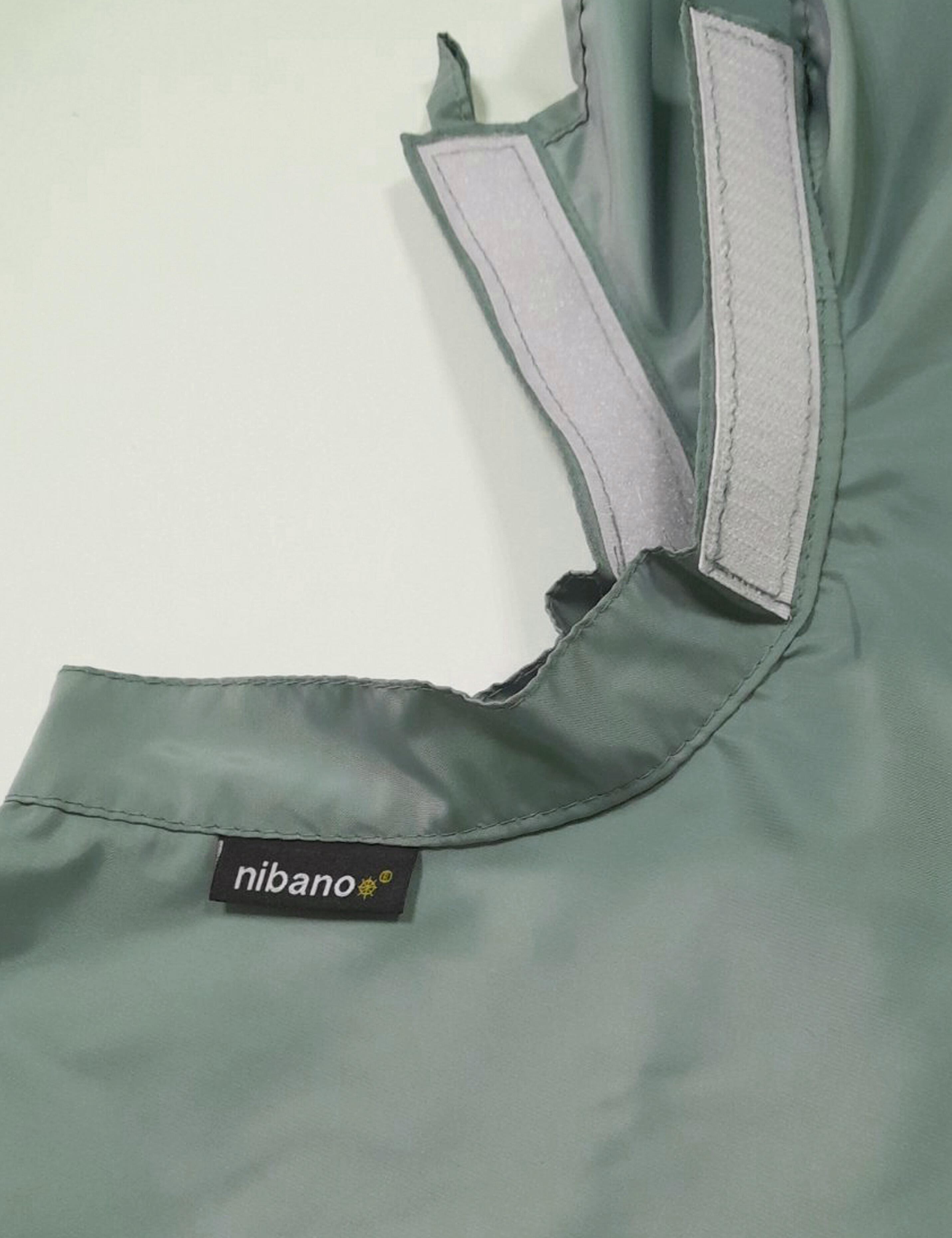 Sage Gown for hairdressers with velcro closing