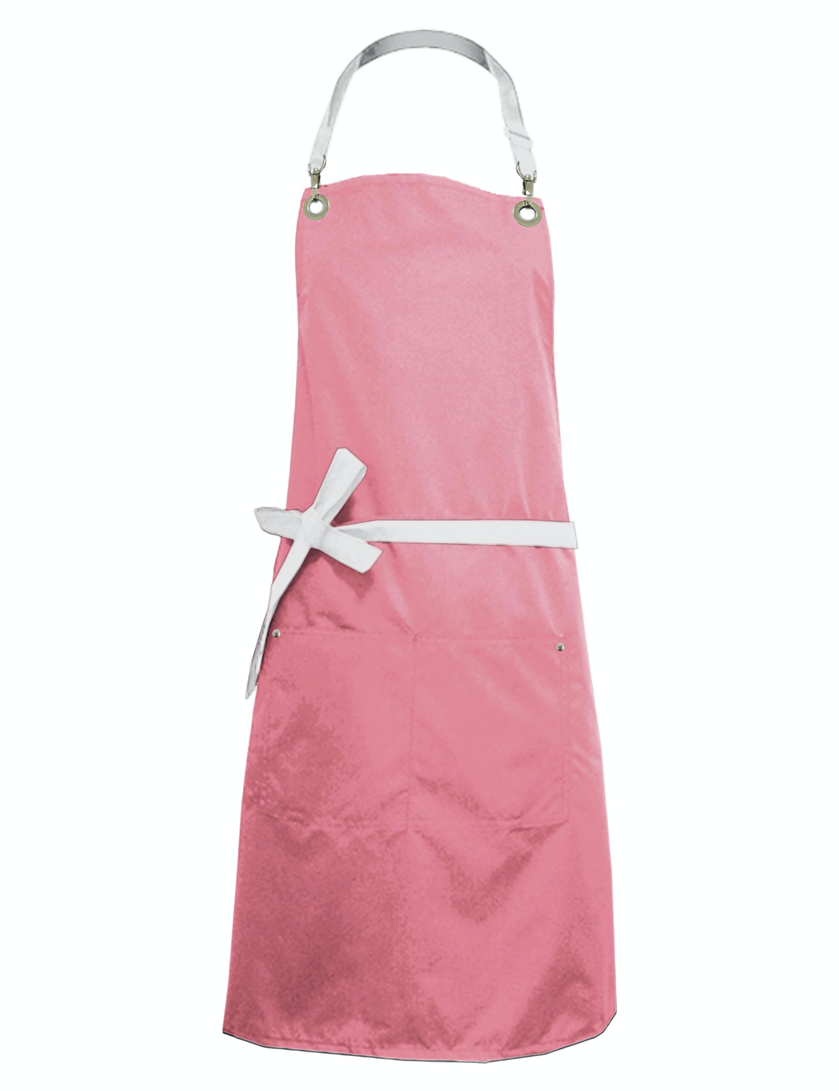 Nibano waterproof bi-colour luxury hairdressing and grooming apron rose gold