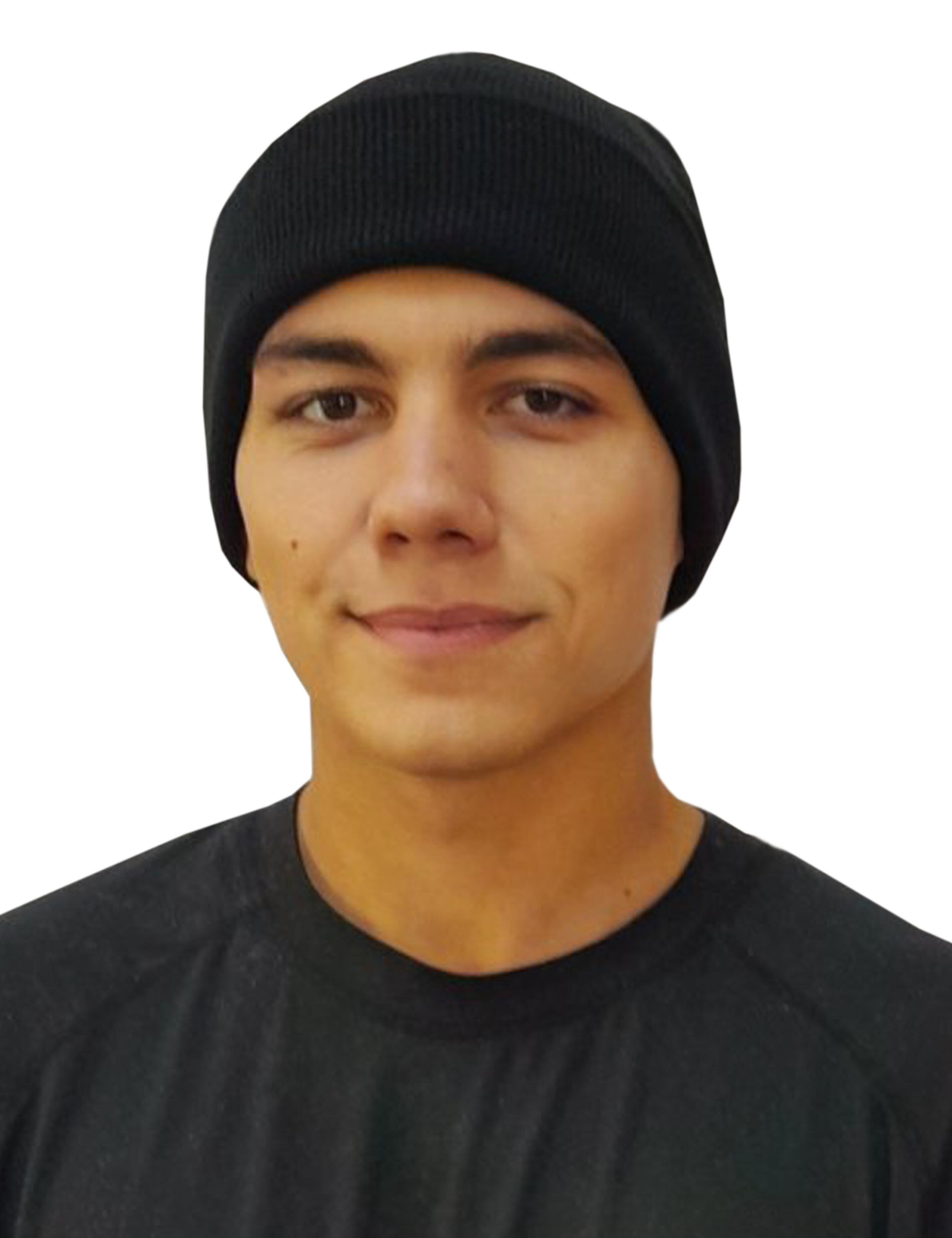 Winter hat beanie black