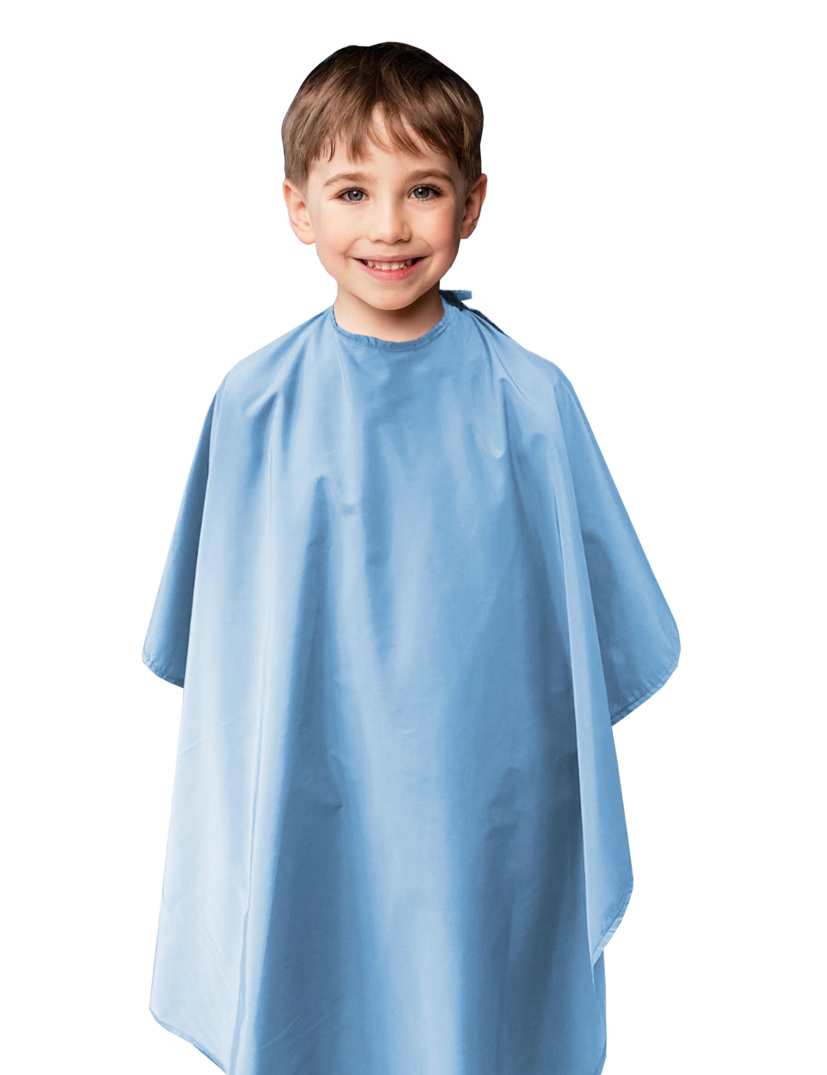 Nibano hair salon cape for kids Light Blue