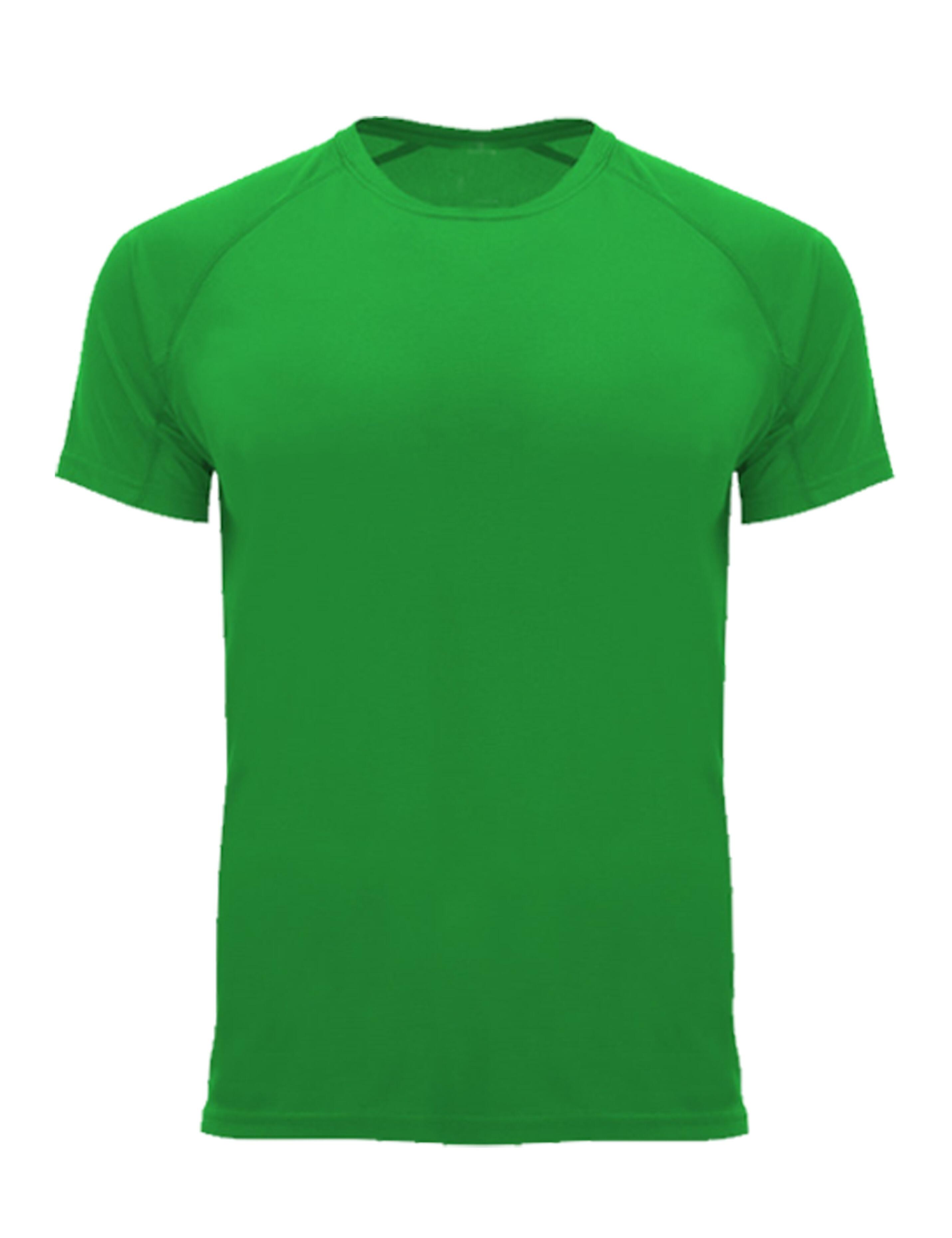 Kelly Green athletic dri fit gym t shirt for fitness workouts