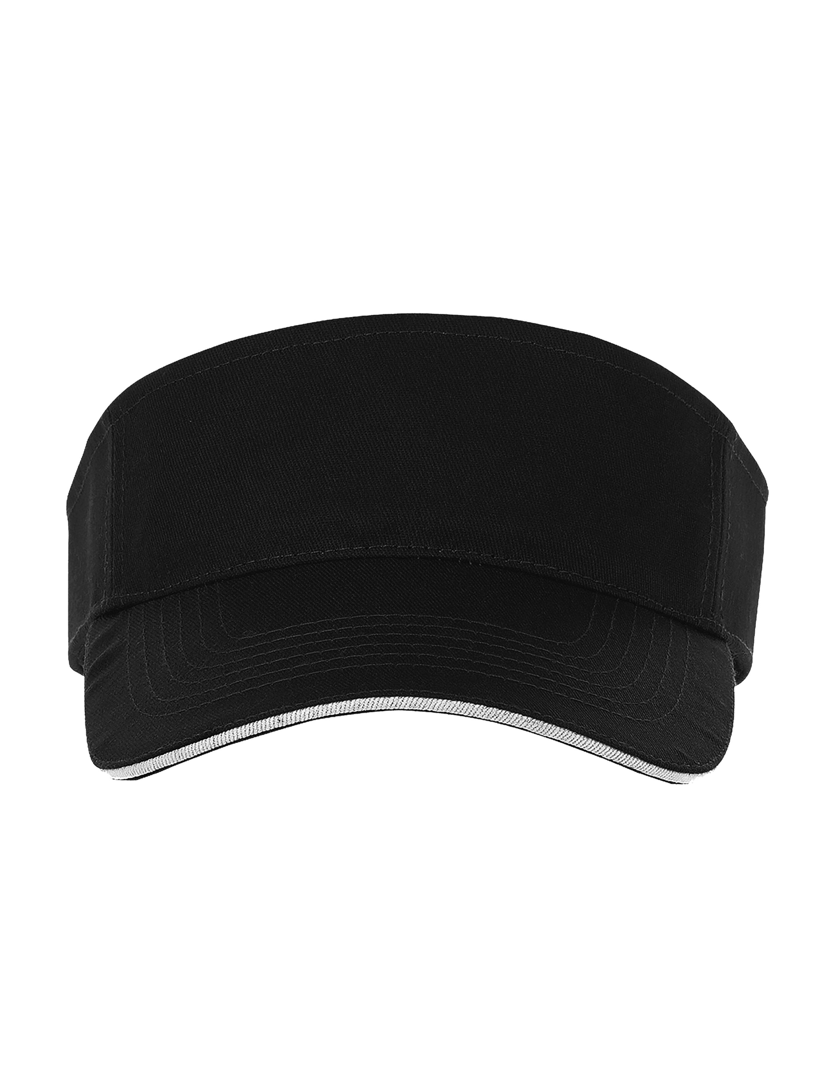 Personalised Sun Visor Black with embroidery