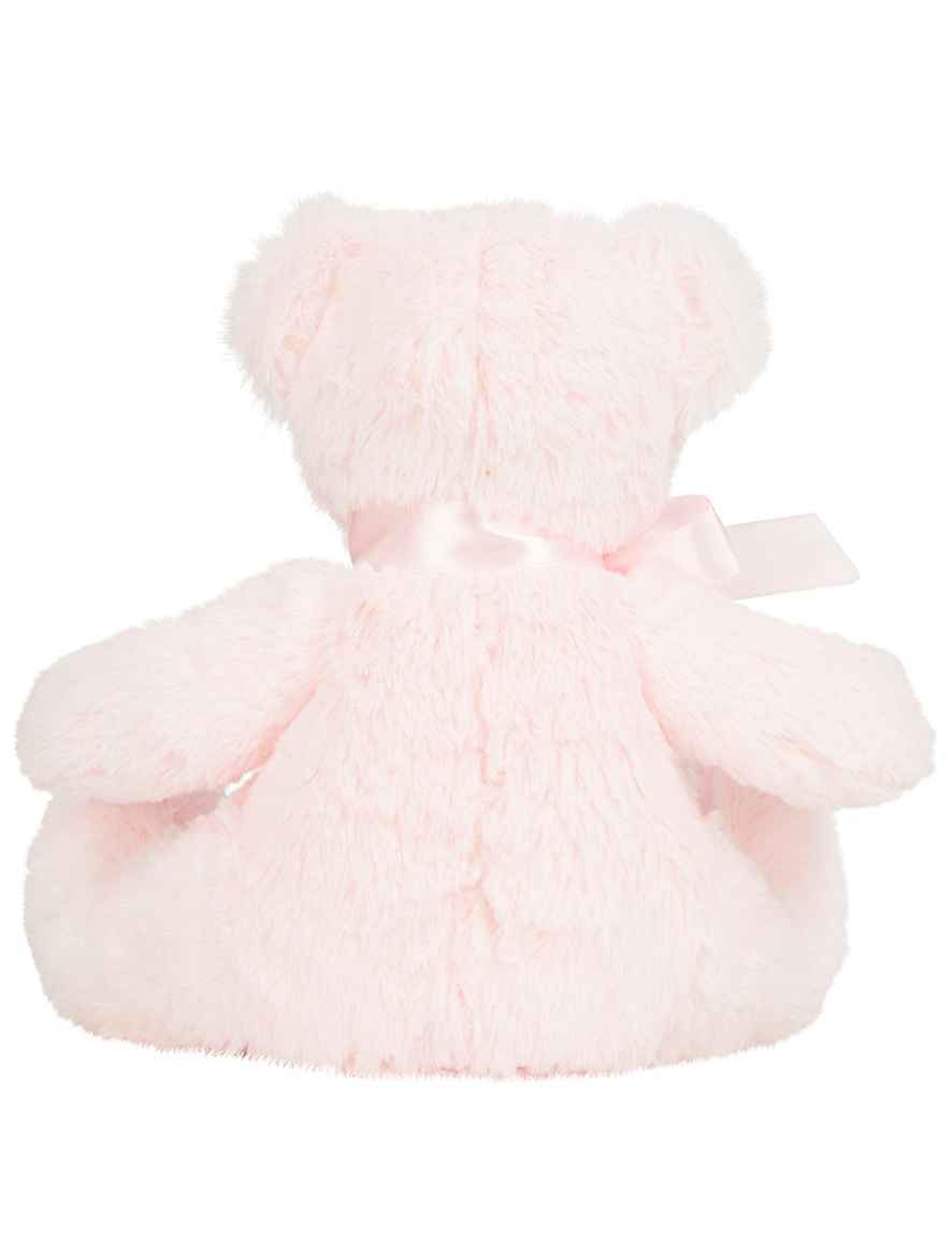 Printed Small Teddy Bear Pink with name