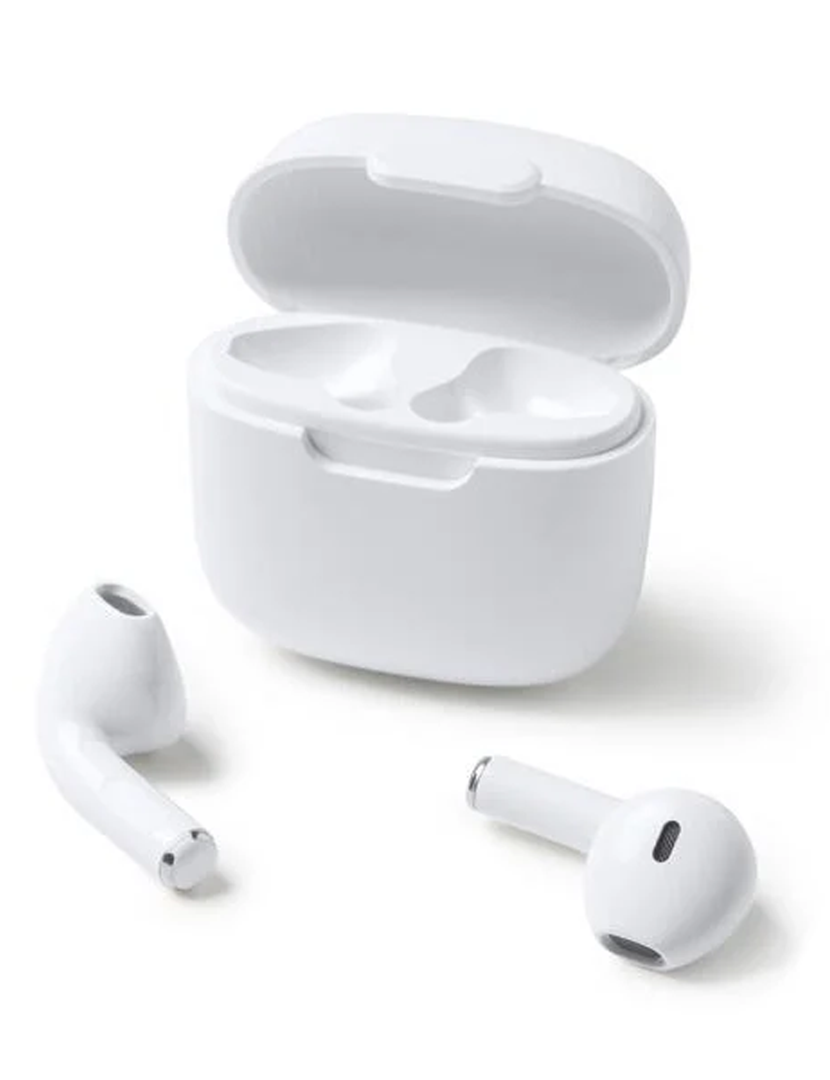 Wireless Earbuds with charging case white