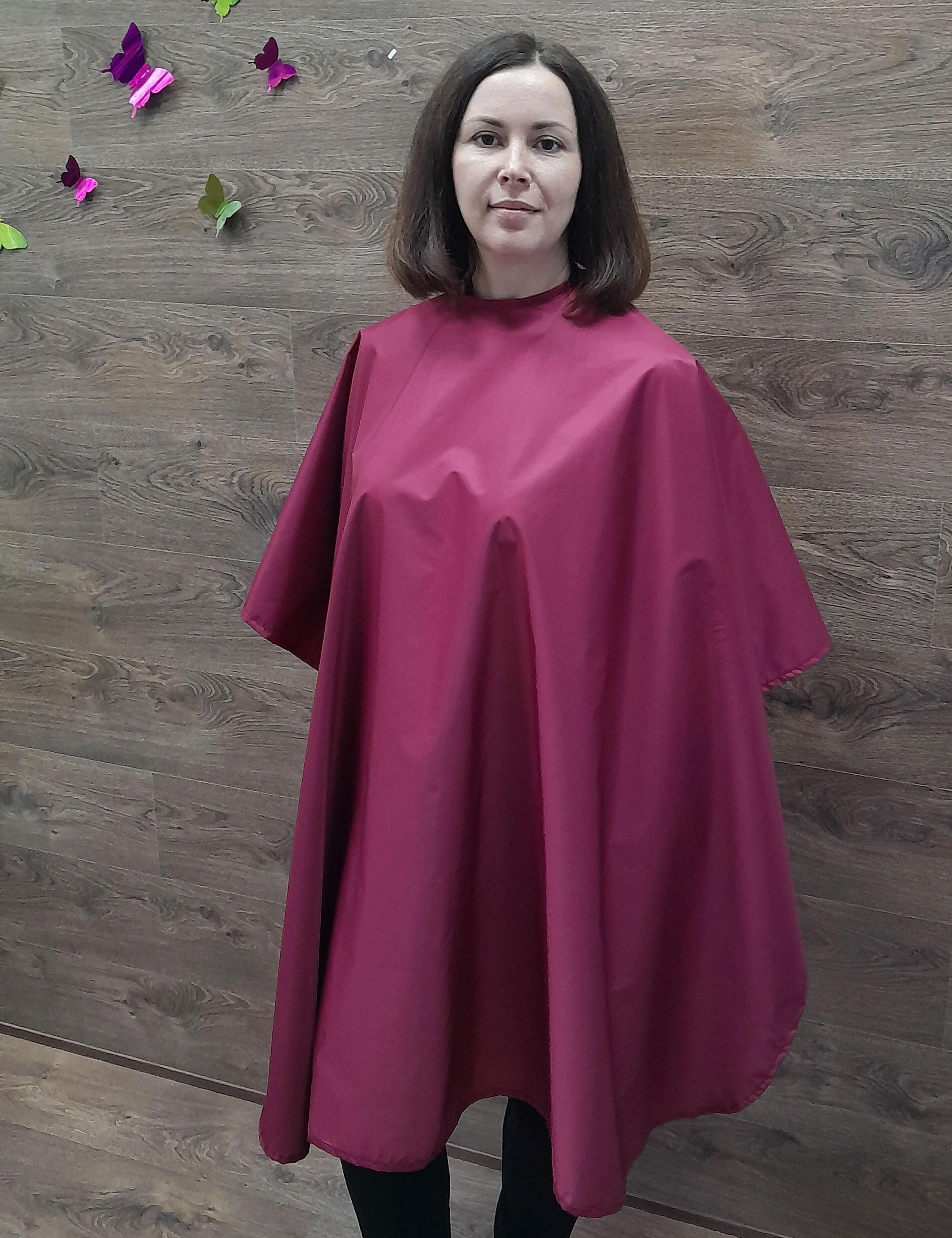 Best Hairdressing gown burgundy in UK