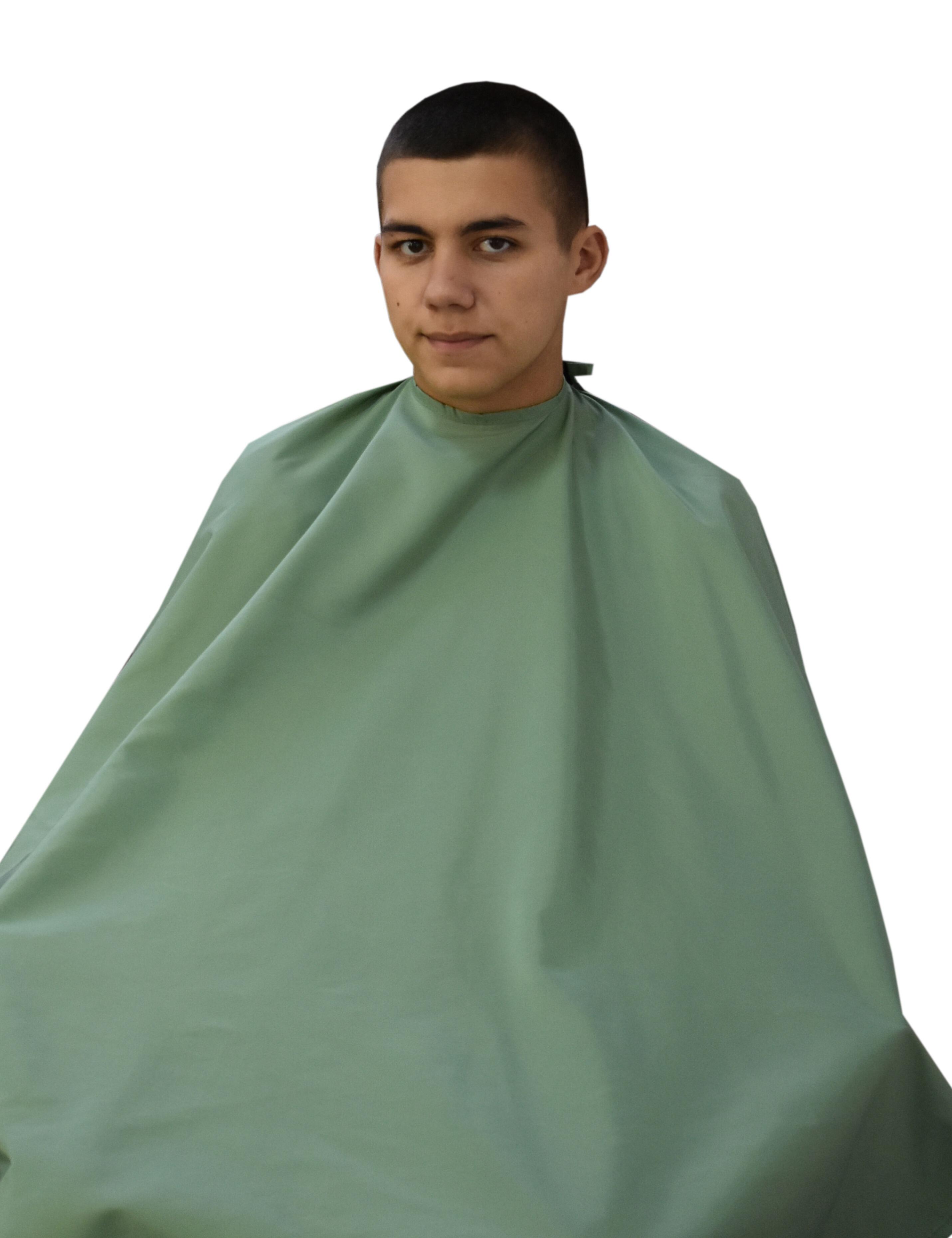 waterproof cape for hairdresser olive