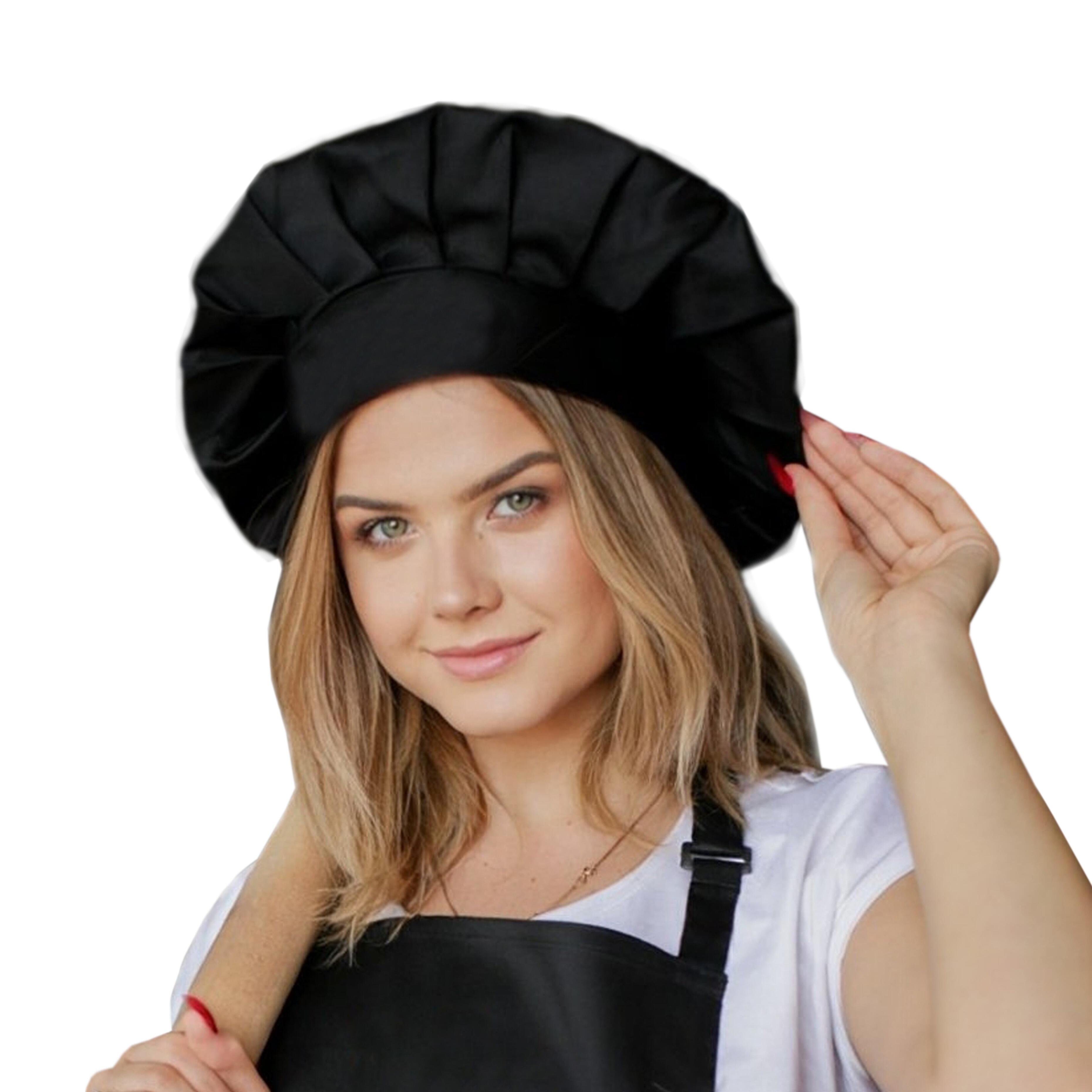 Black chef hat personalised logo
