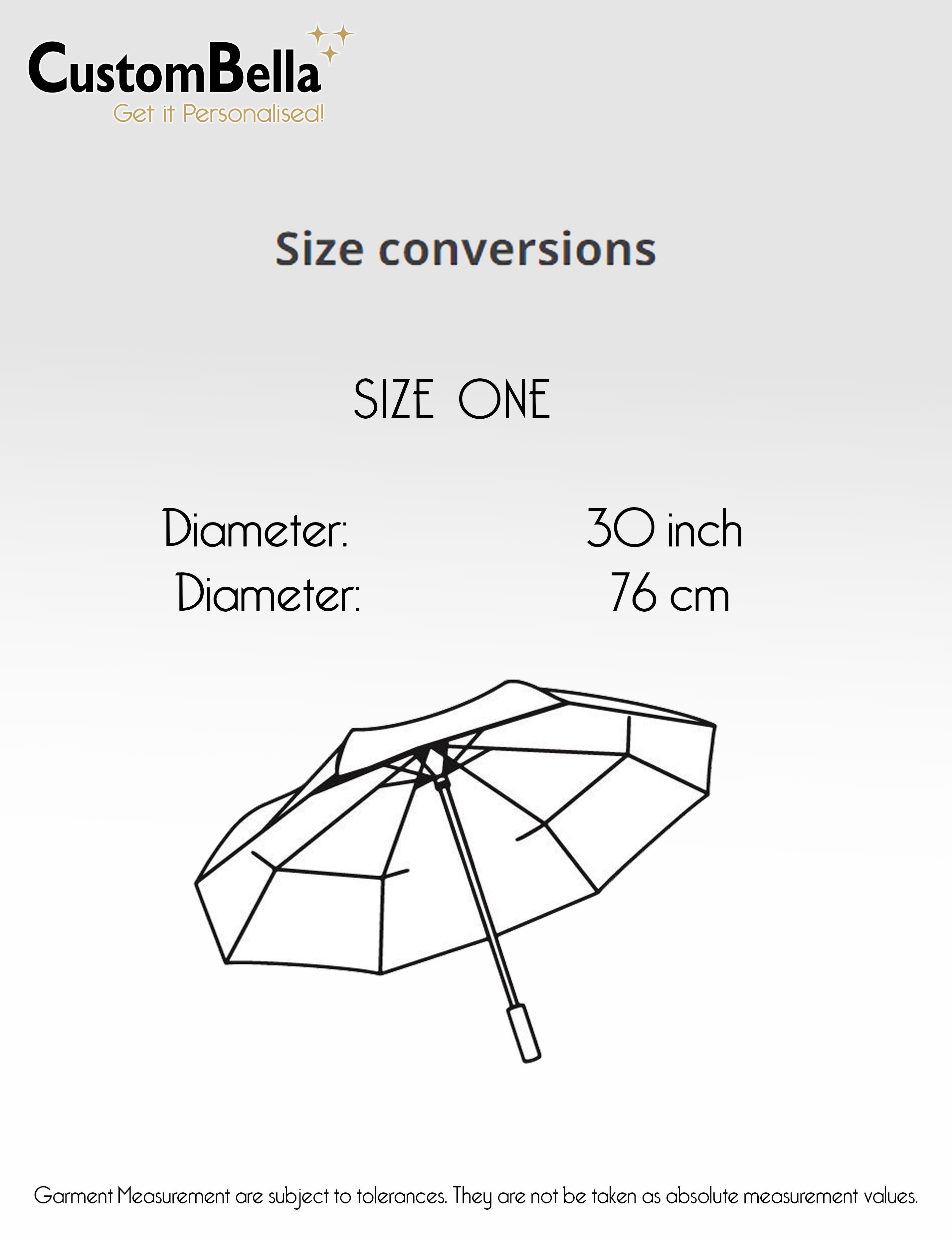 Branded XXL Storm Umbrella Grey with name or logo printed