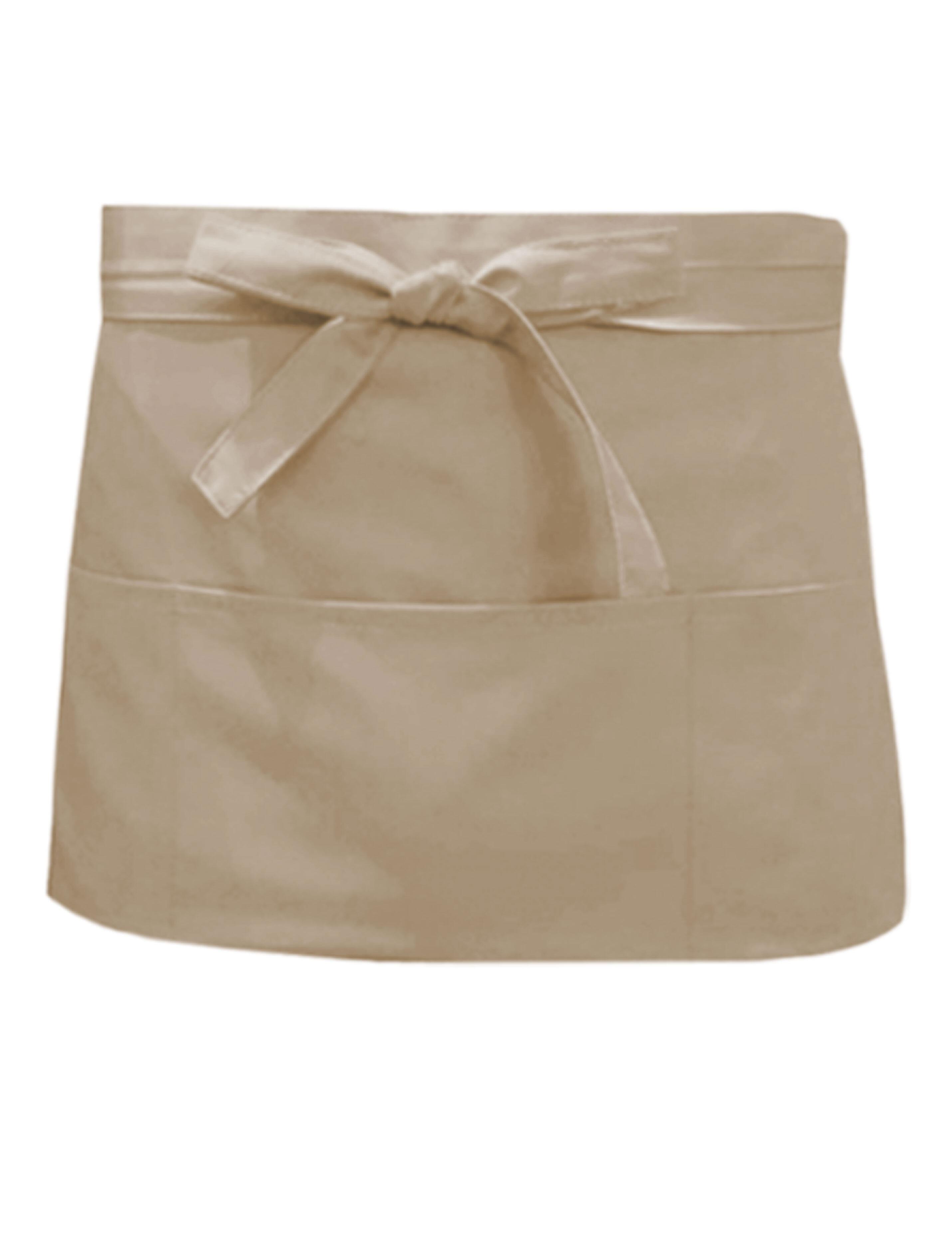 Nibano short bar apron cappuccino