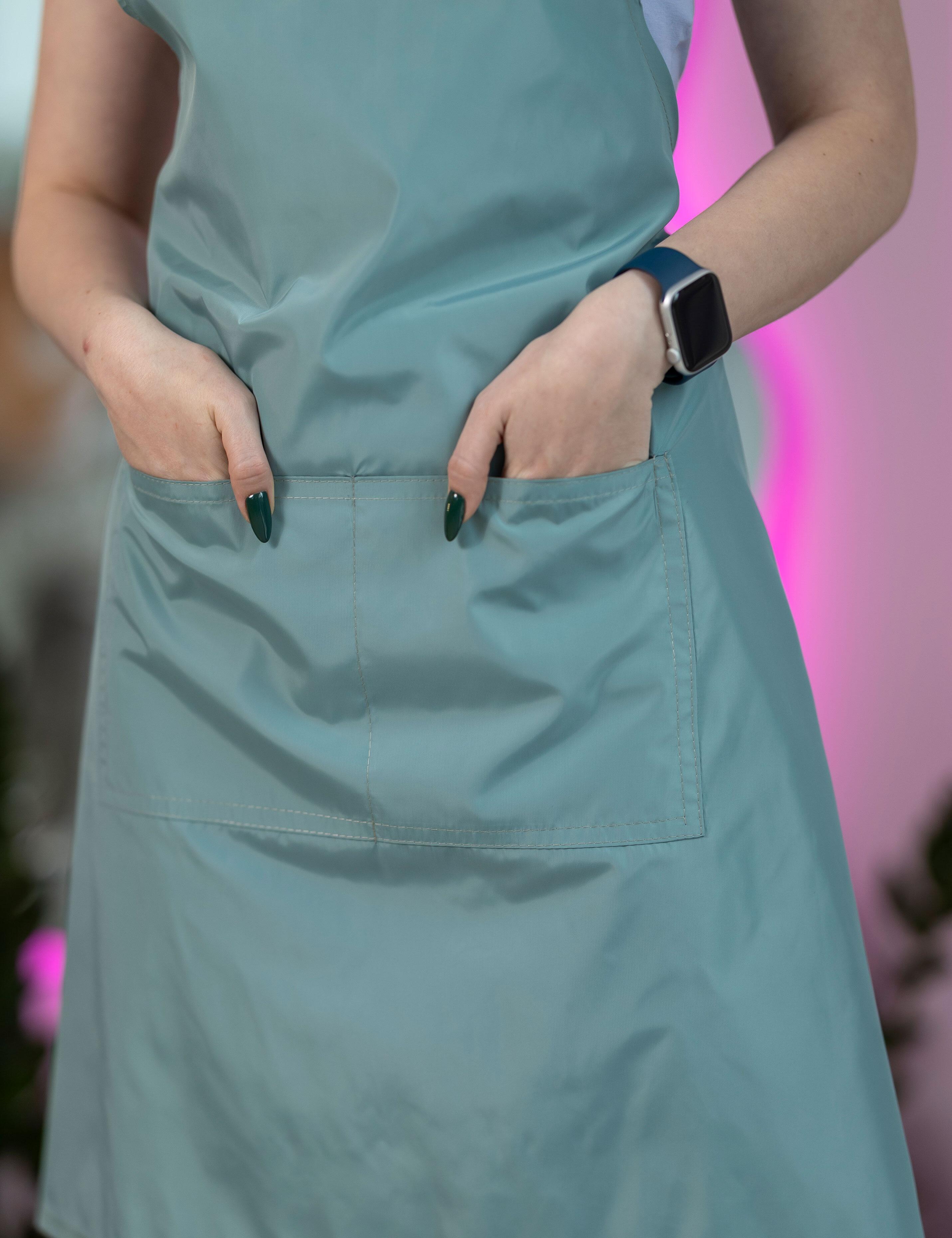 Professional sage salon apron waterproof
