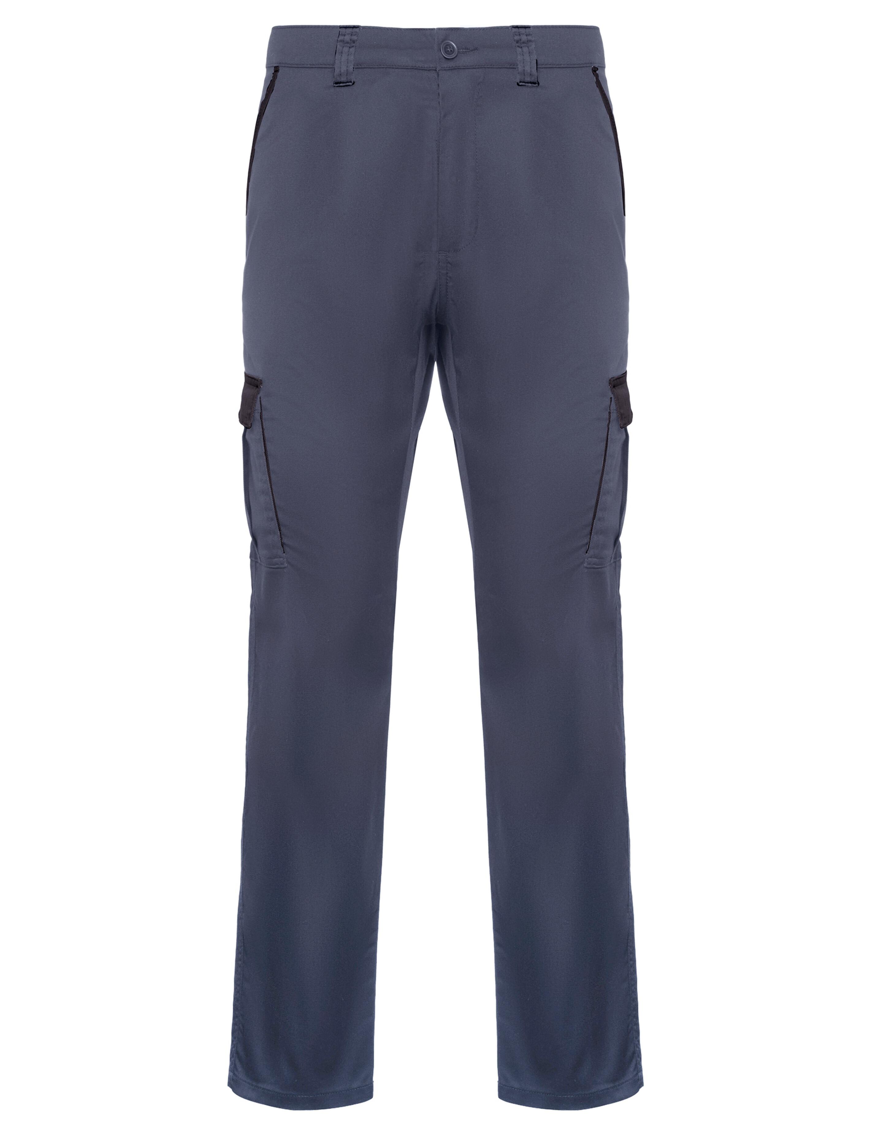 Professional Bi-Colour Workwear Trousers Grey/Black