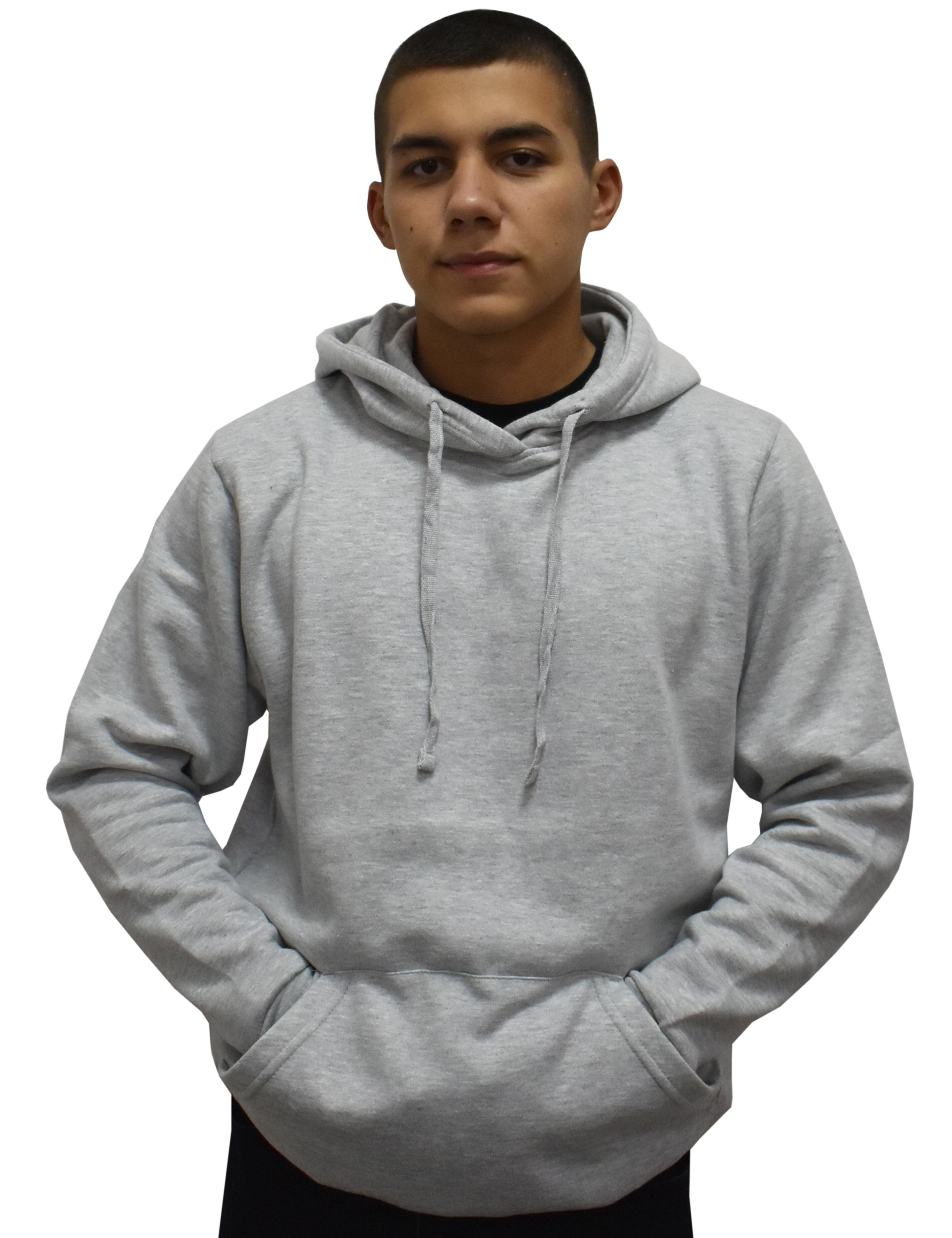 Personalised Hoodie Heather Grey with print