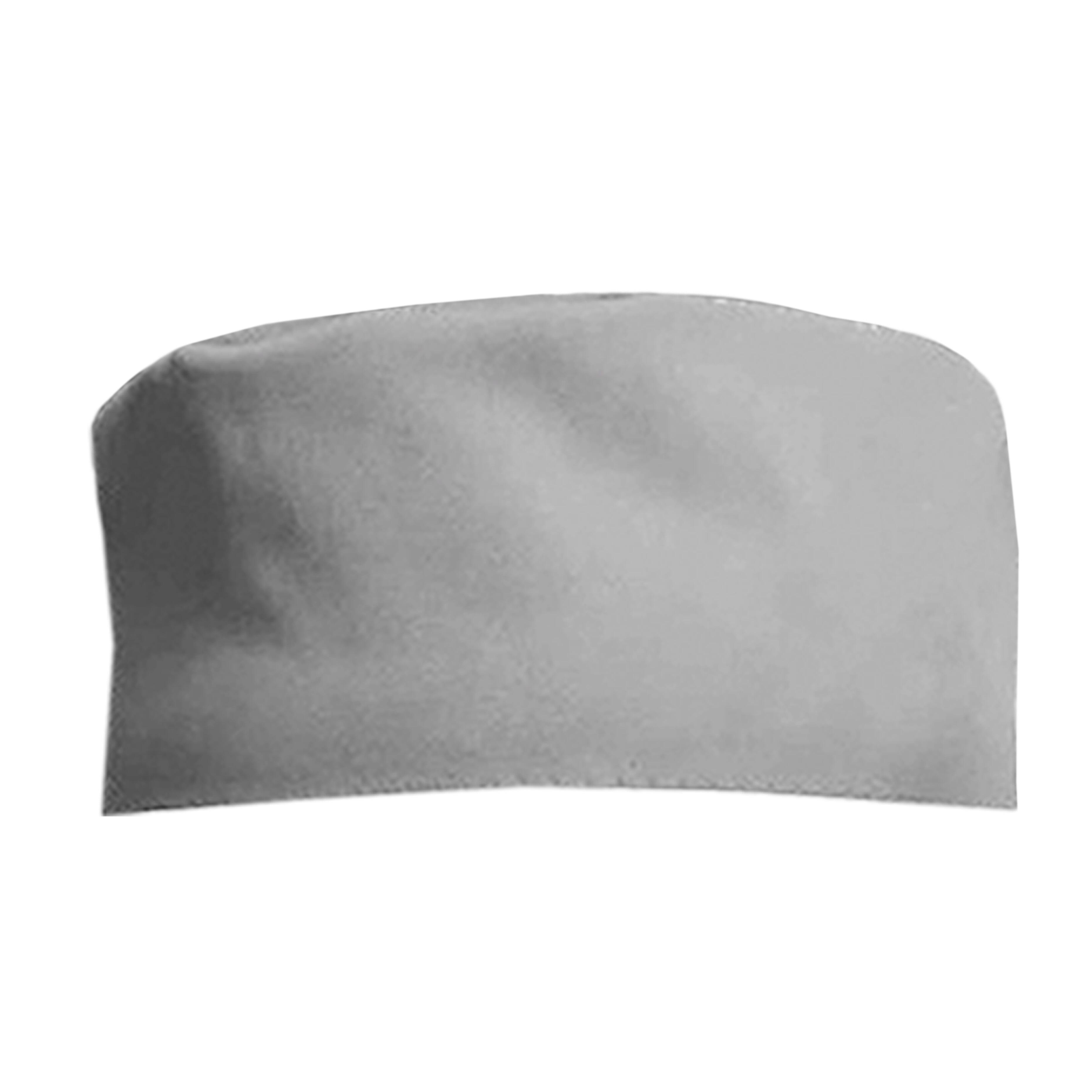 Customizable Light Grey chef cap for restaurants and catering teams
