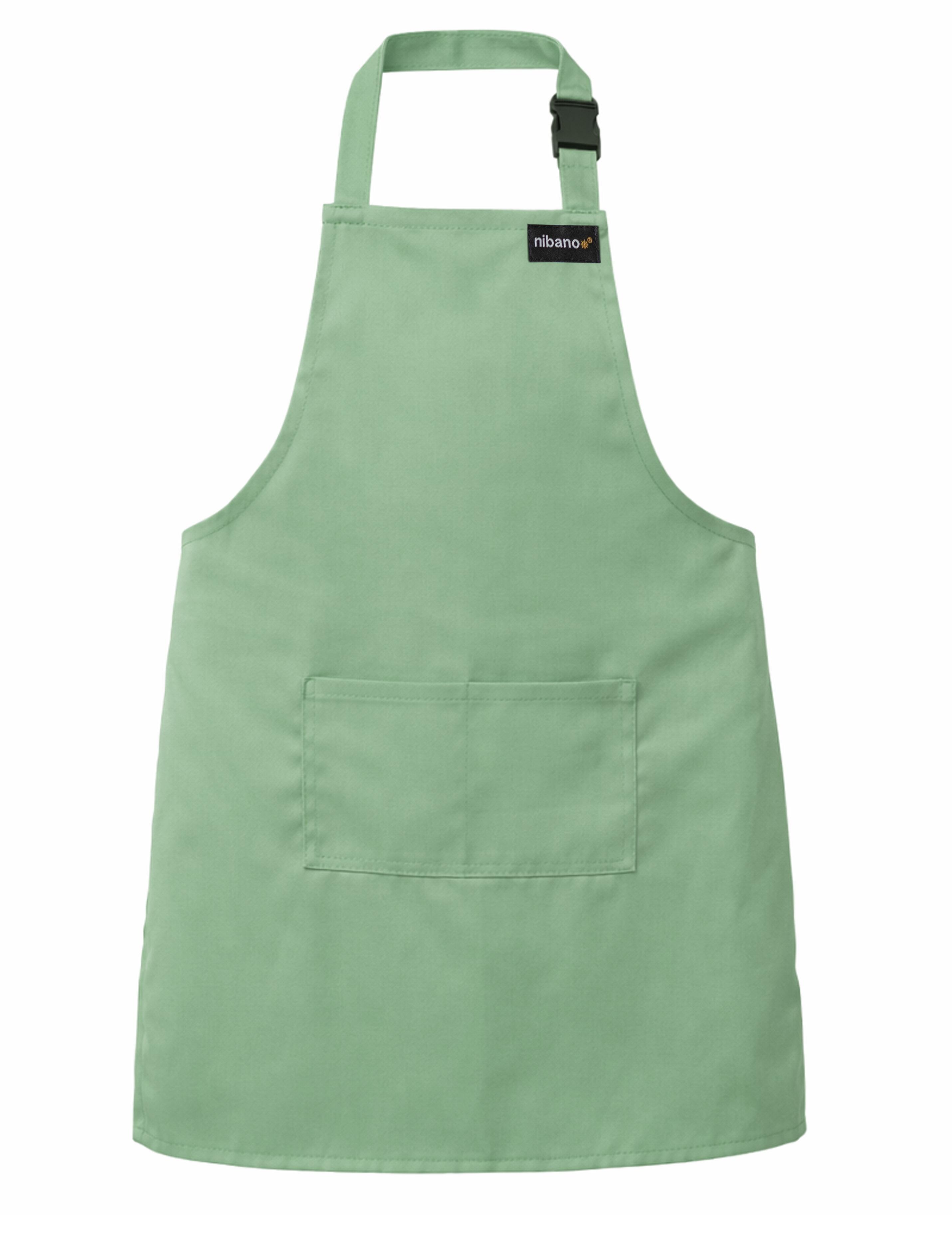 Personalised Kids apron Olive Printed