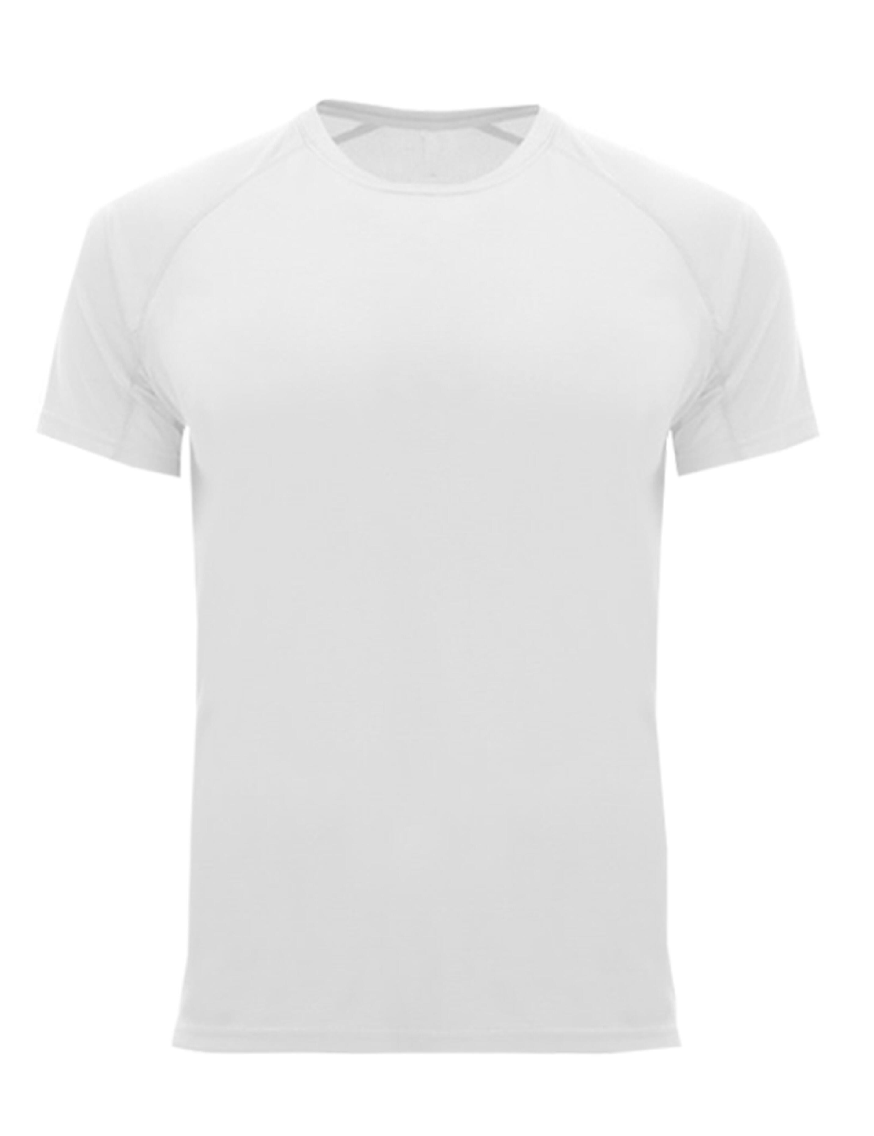White Dri Fit gym and fitness T-shirt – plain or custom printed
