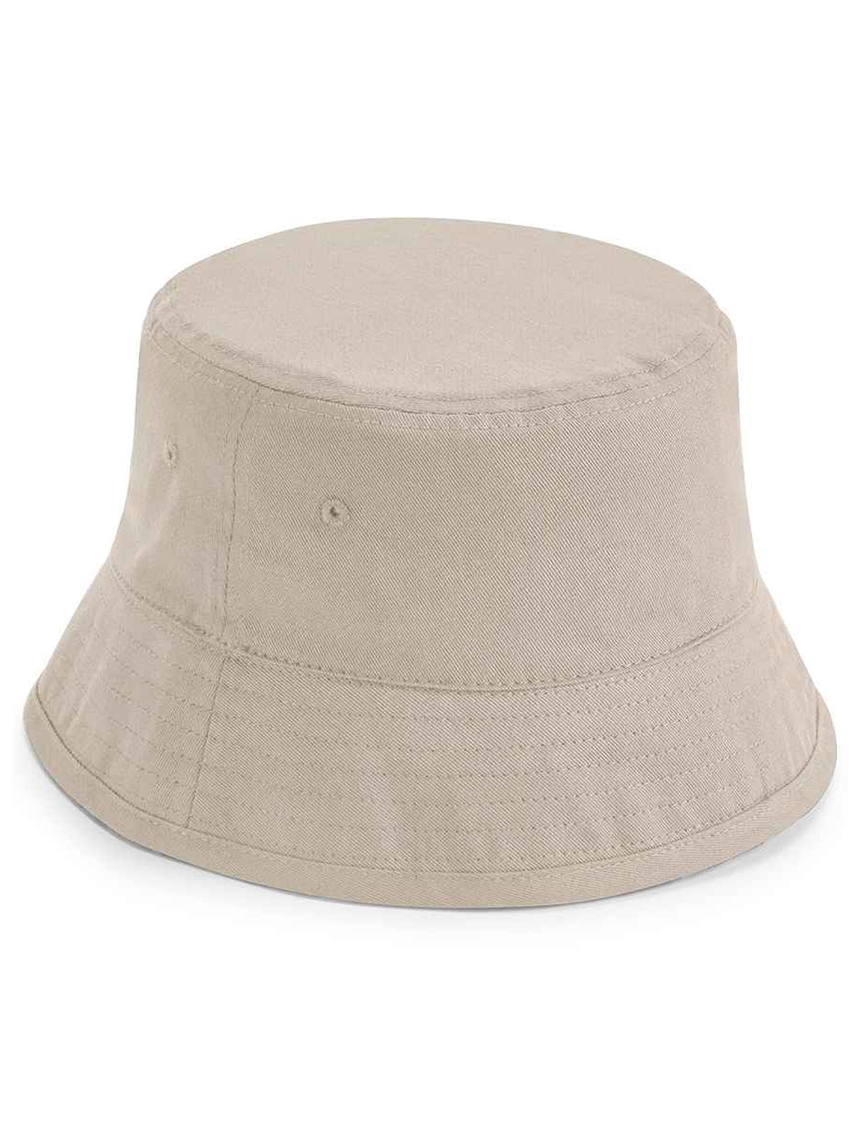 Classic sand organic cotton bucket hat for everyday wear