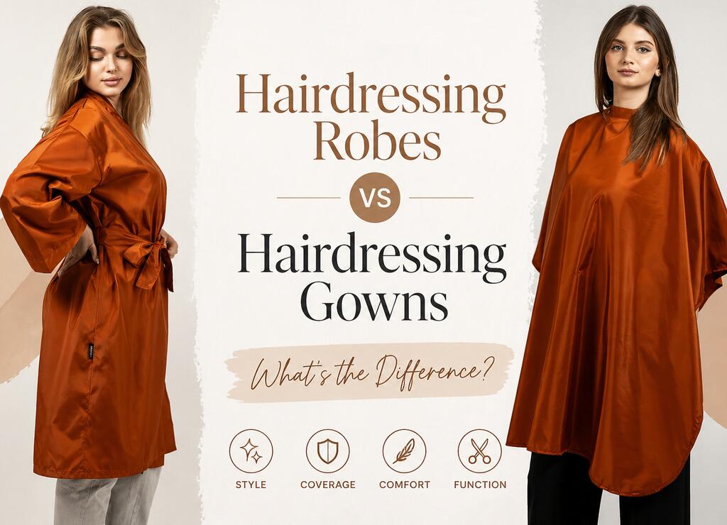 Hairdressing Robes vs Hairdressing Gowns. What is the Difference?