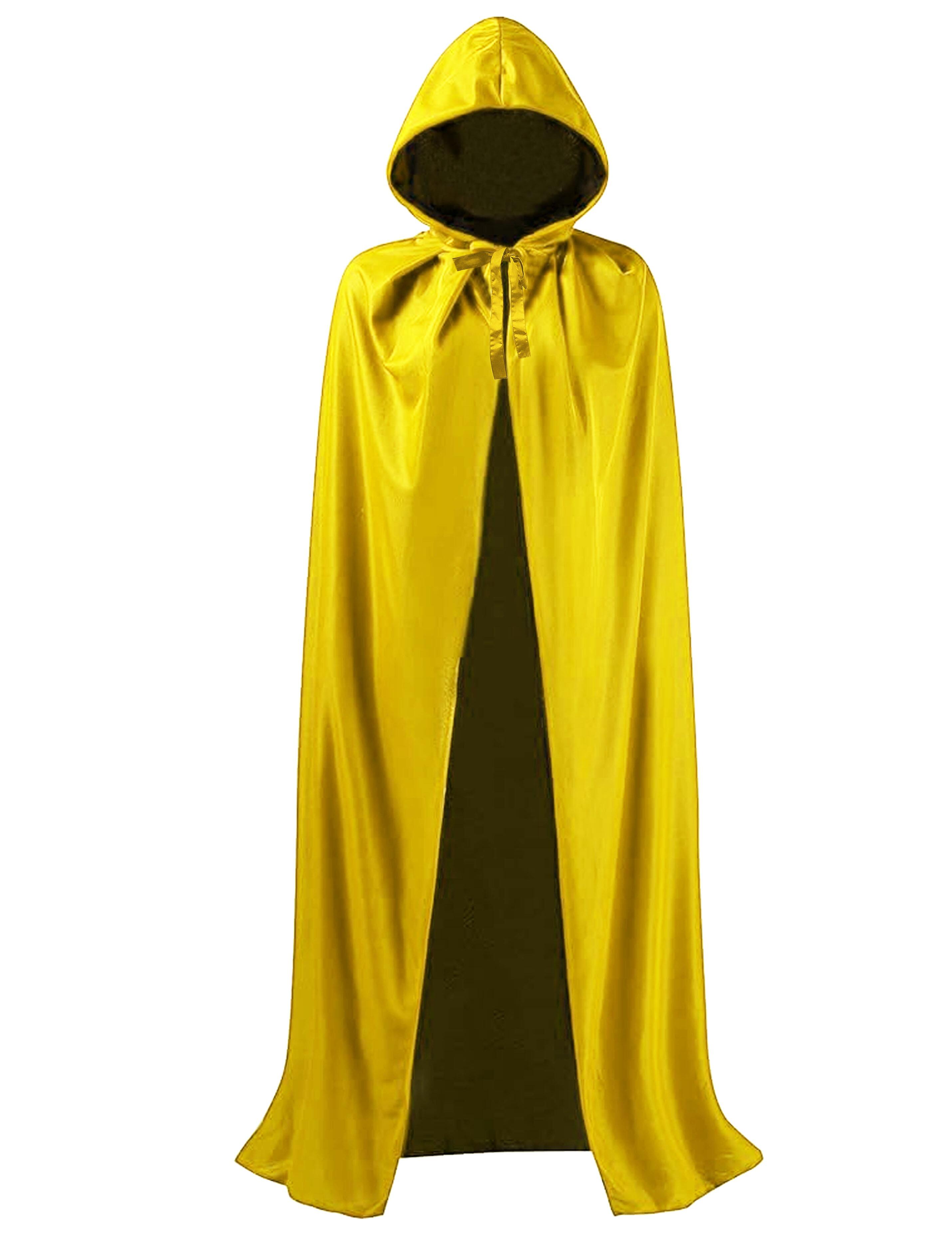Hooded Hairdressing show gown Yellow