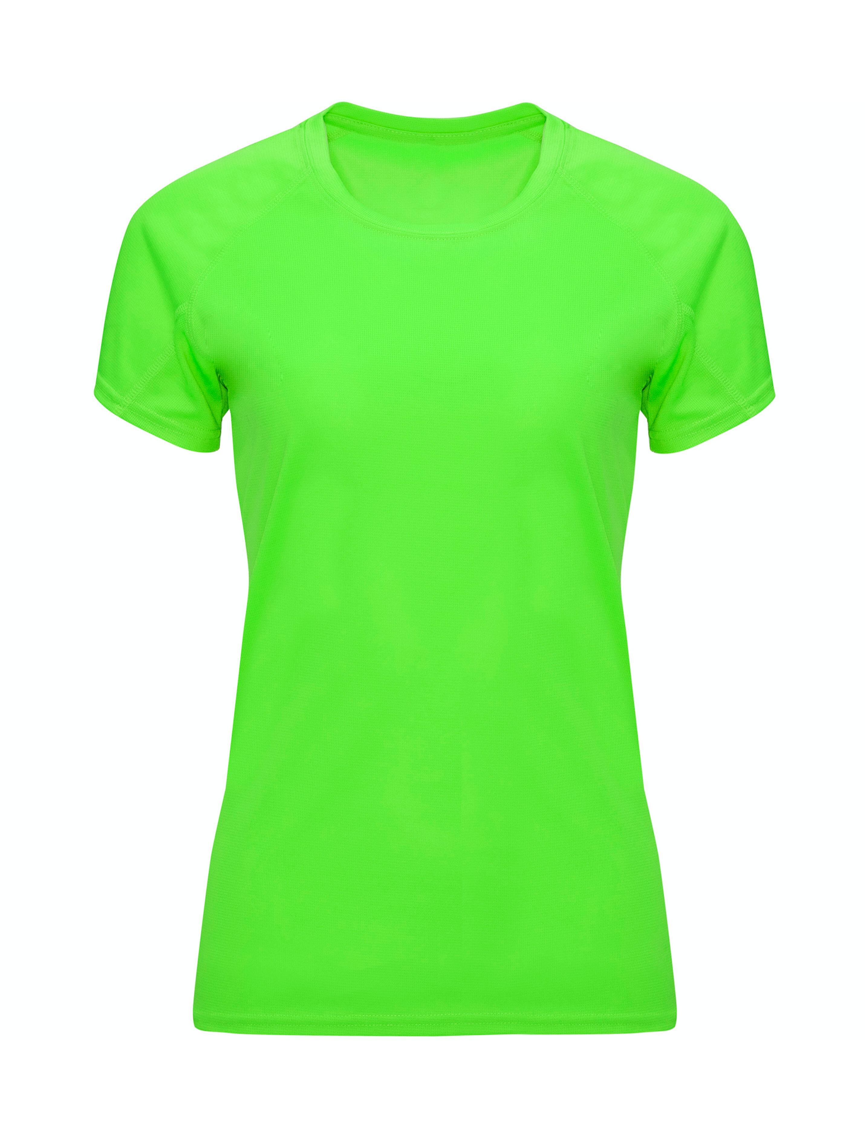 Women's Short Sleeve Dri-FIT T-Shirt Neon Green