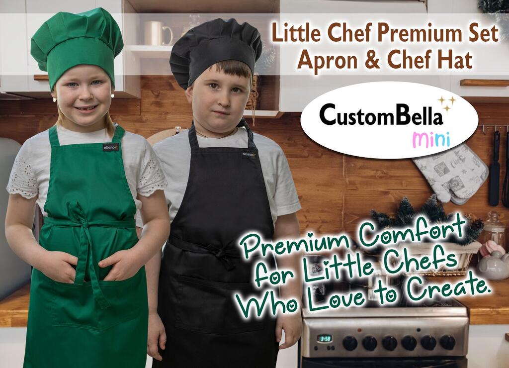 Introducing Our New Kids Chef Collection – 30 Colours, Matching Hats & In-House Production