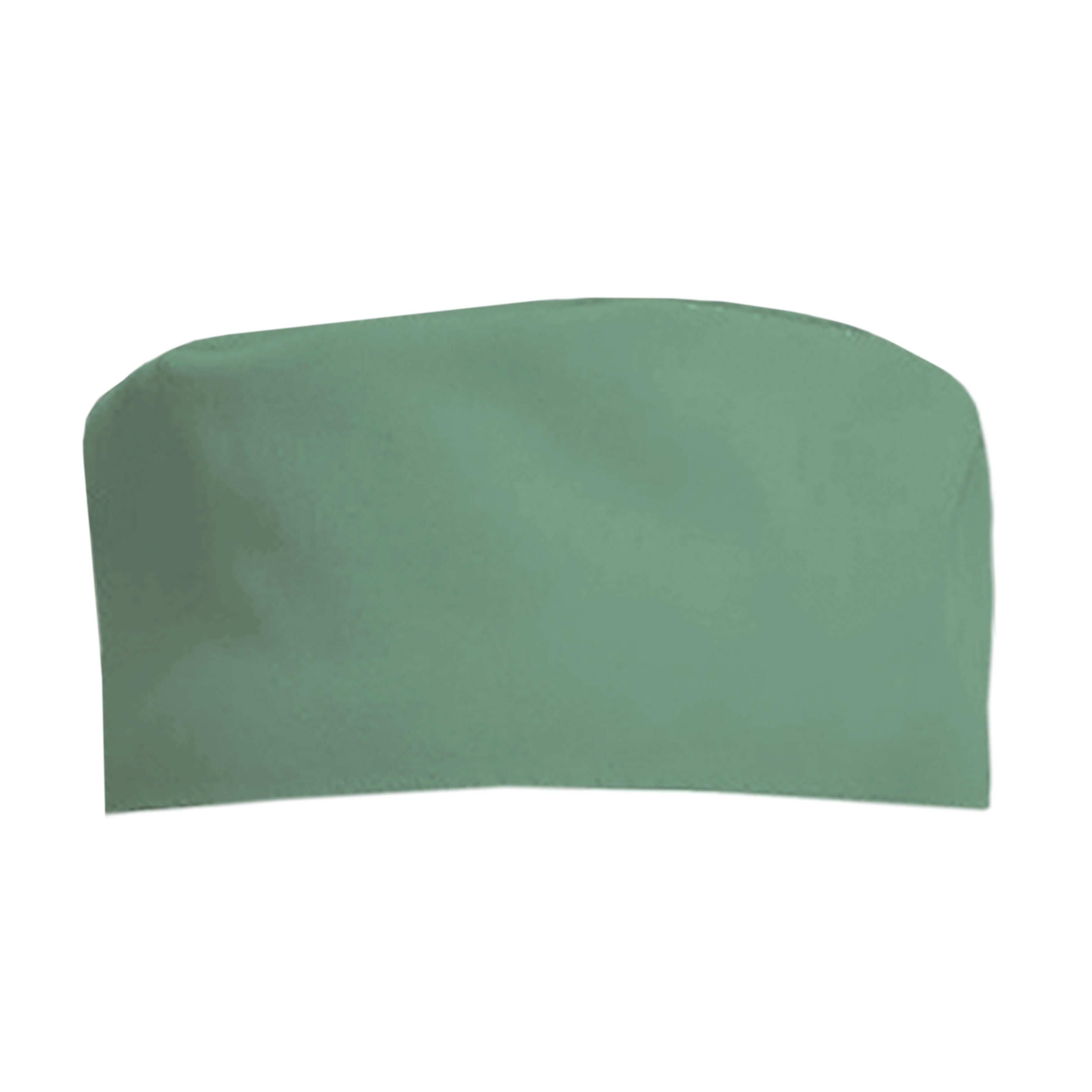 High quality Olive chef skull cap for professional kitchens