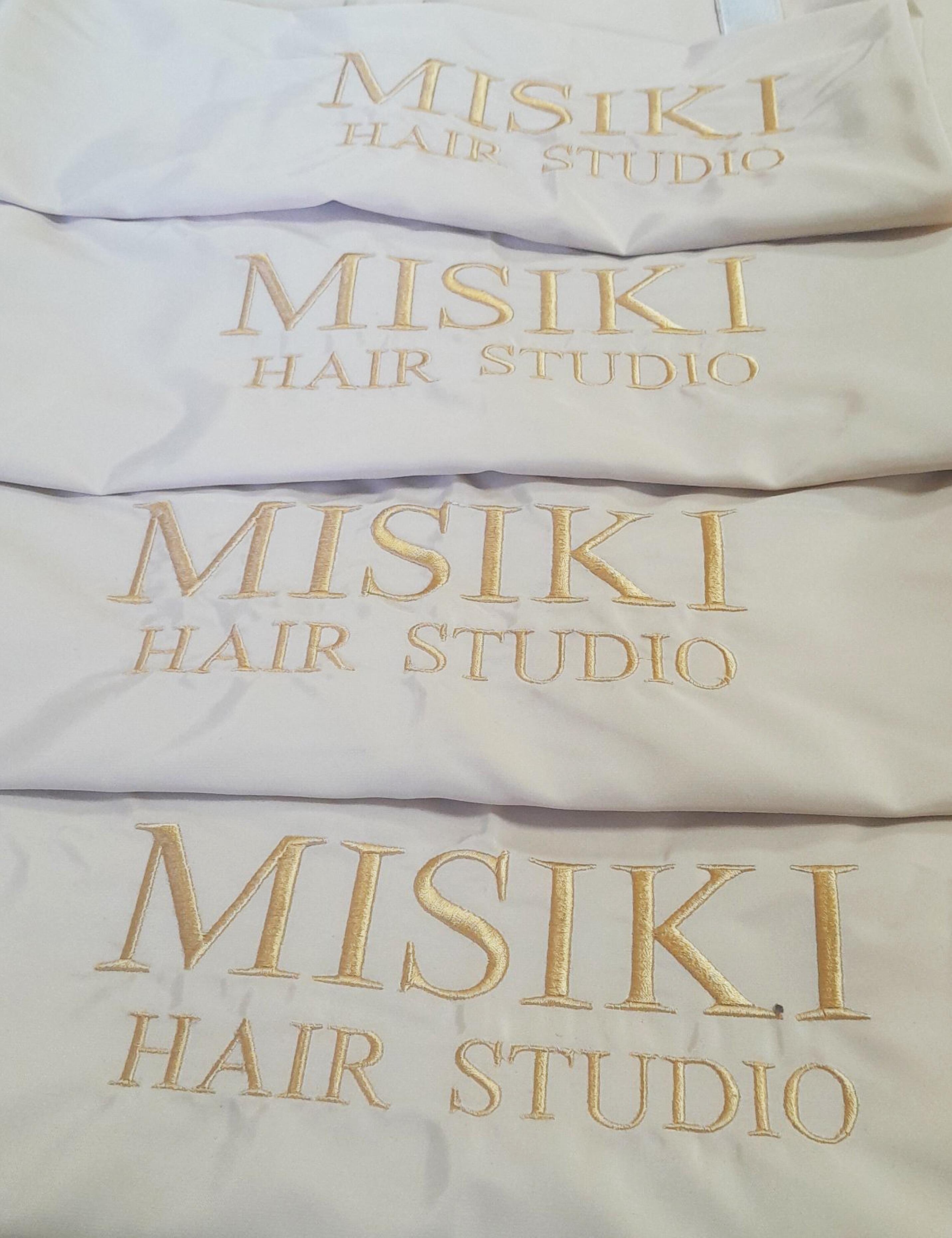 Custom Gown for hairdressers with own logo