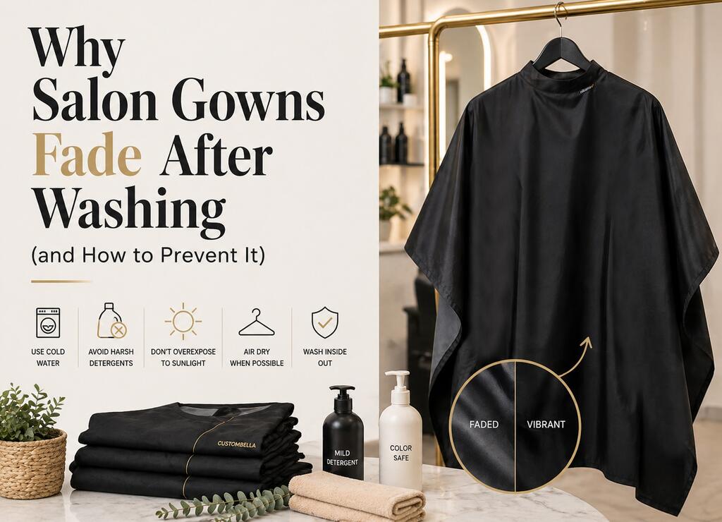 Why Salon Gowns Fade After Washing (and How to Prevent It)