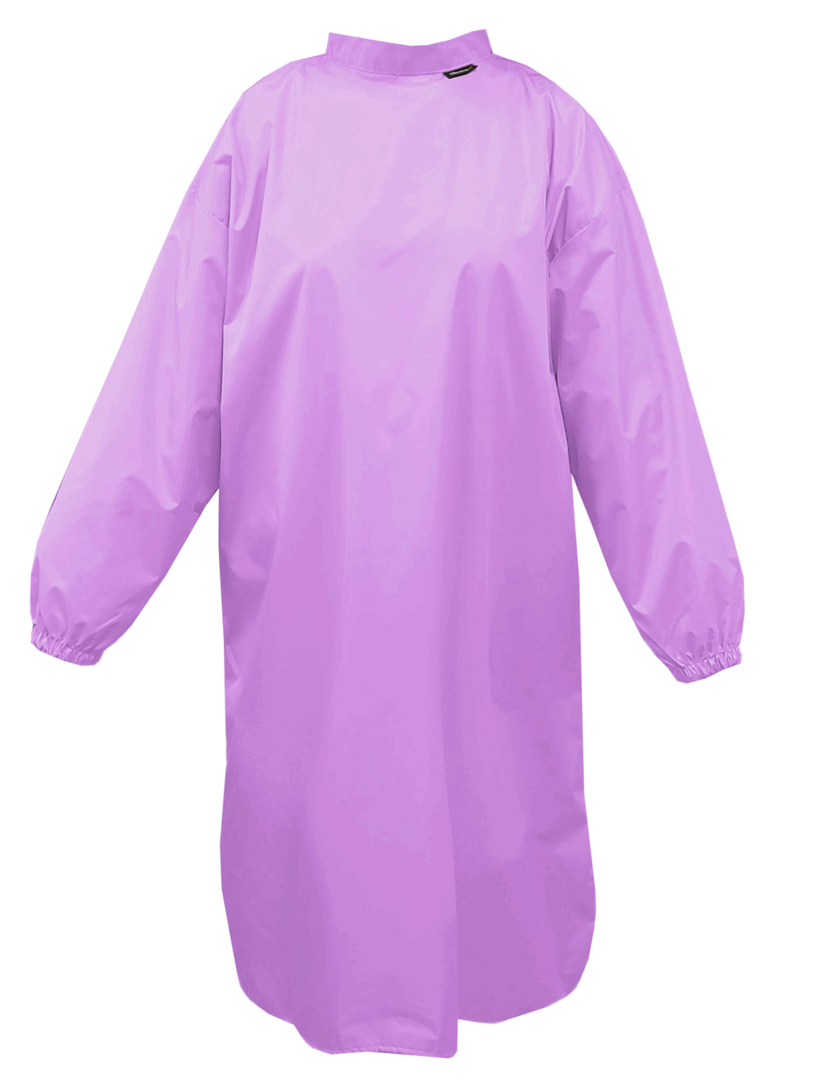 Nibano Hairdressing gown with sleeves Lilac