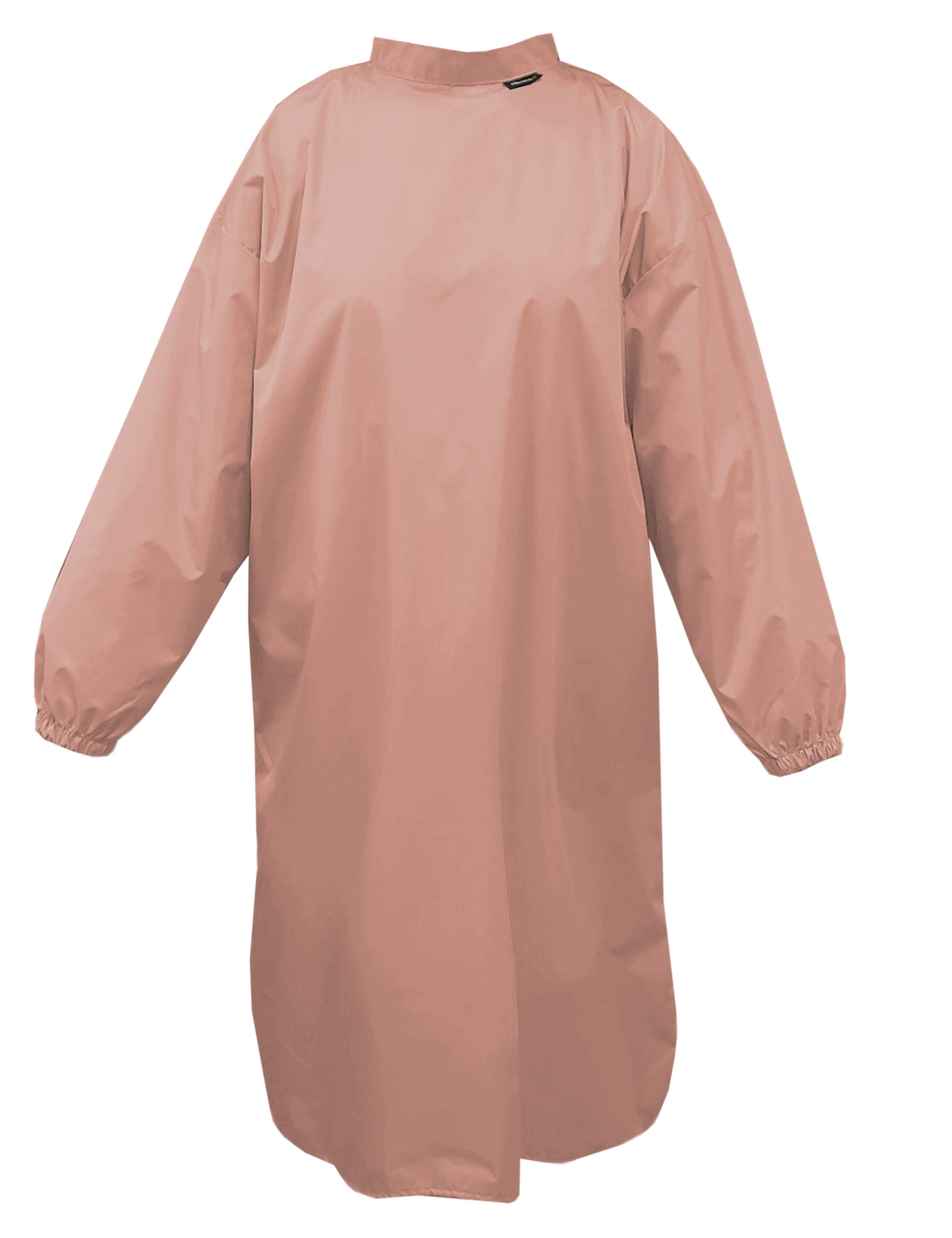 Nibano Hairdressing gown with sleeves Powder