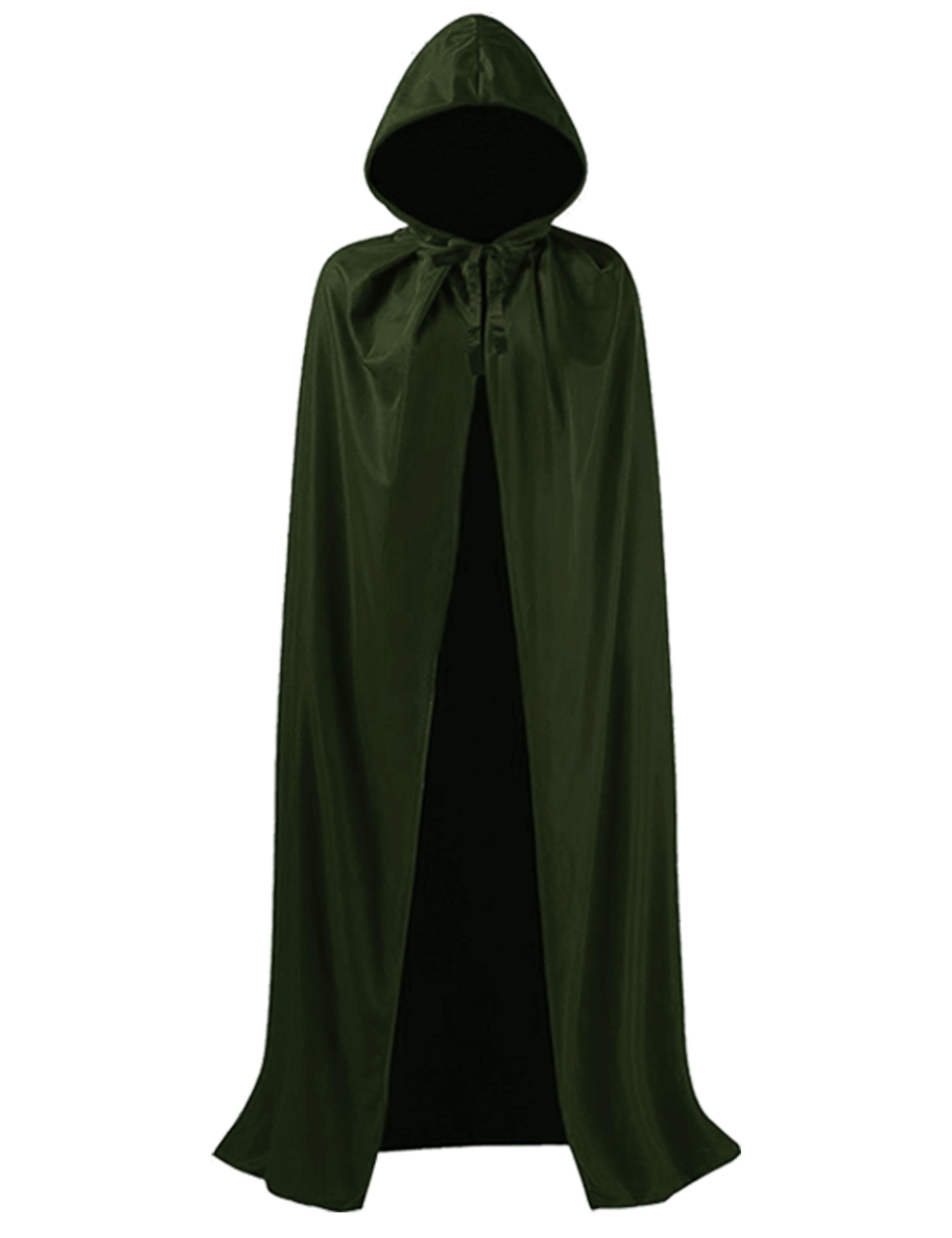 Hooded Hairdressing show gown Vintage Green
