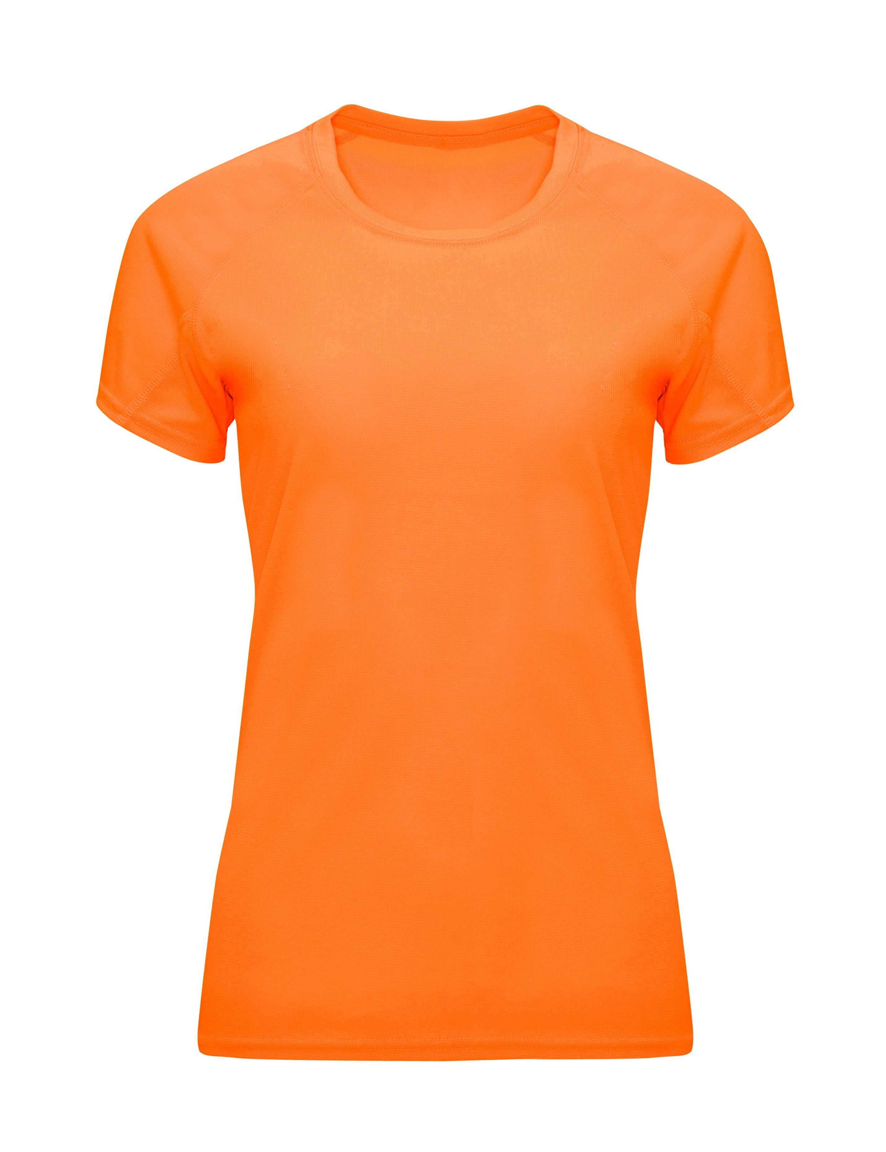 Women's Short Sleeve Dri-FIT T-Shirt Neon Orange