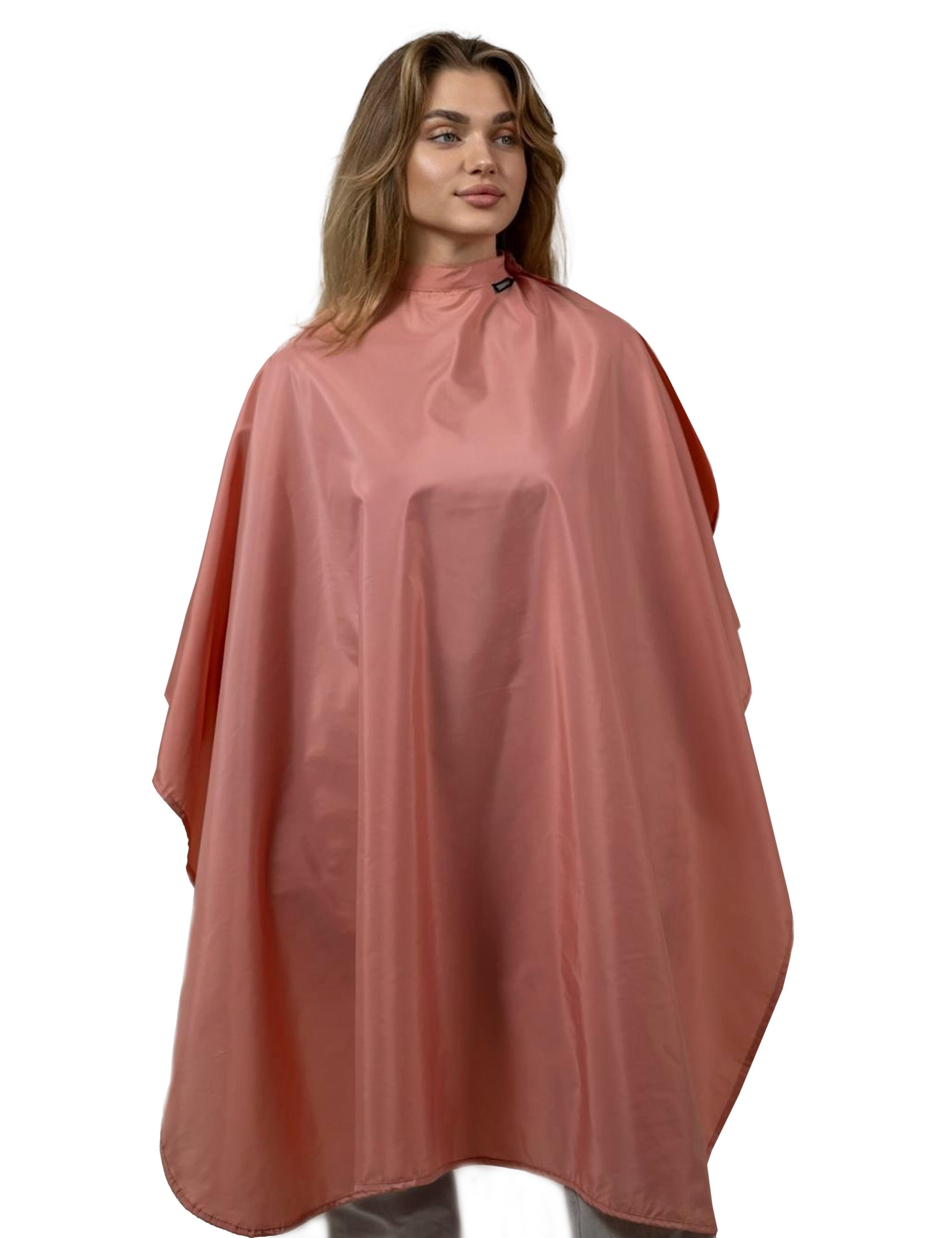 Hairdressing gown peach