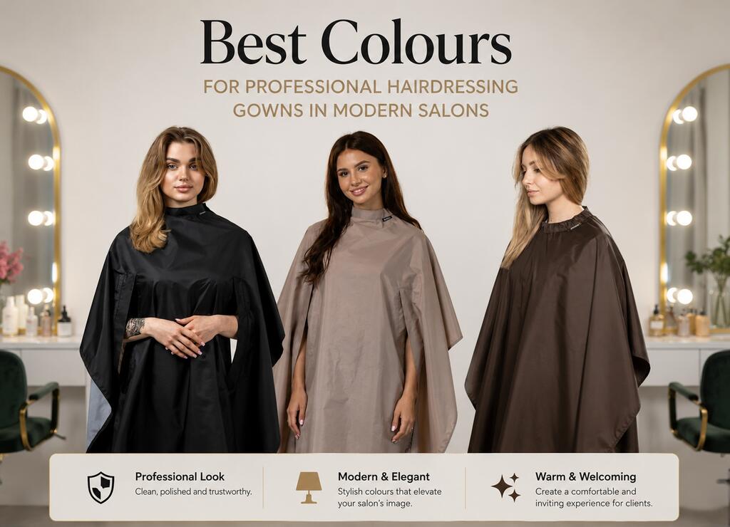 Best Colours for Professional Hairdressing Gowns in Modern Salons
