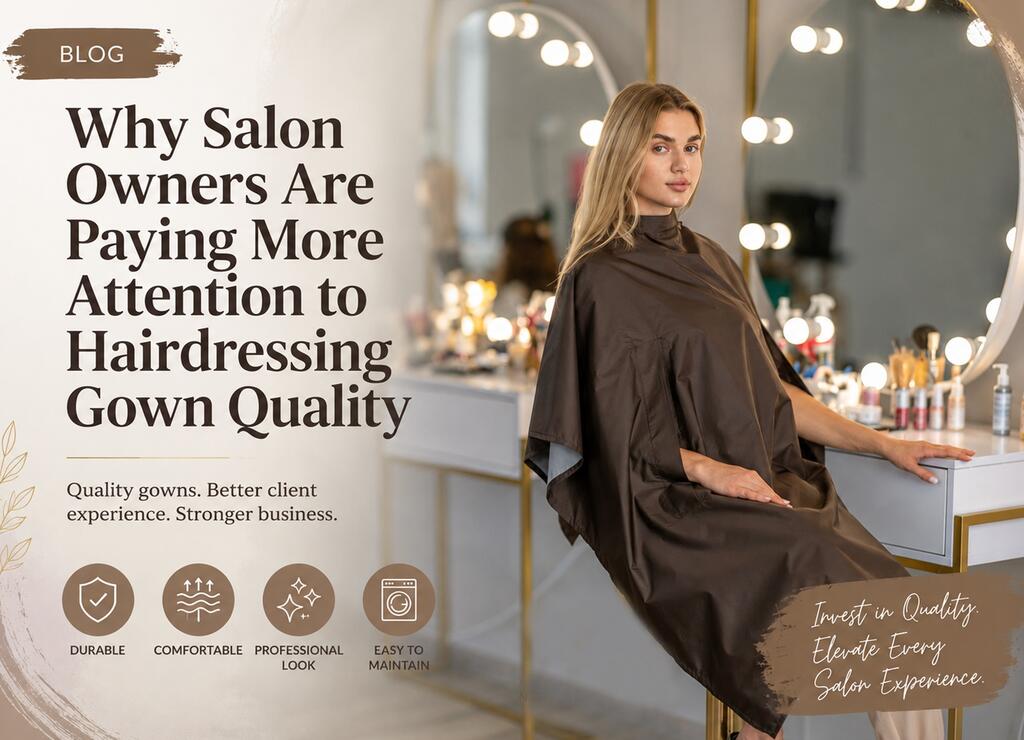 Why Salon Owners Are Paying More Attention to Hairdressing Gown Quality