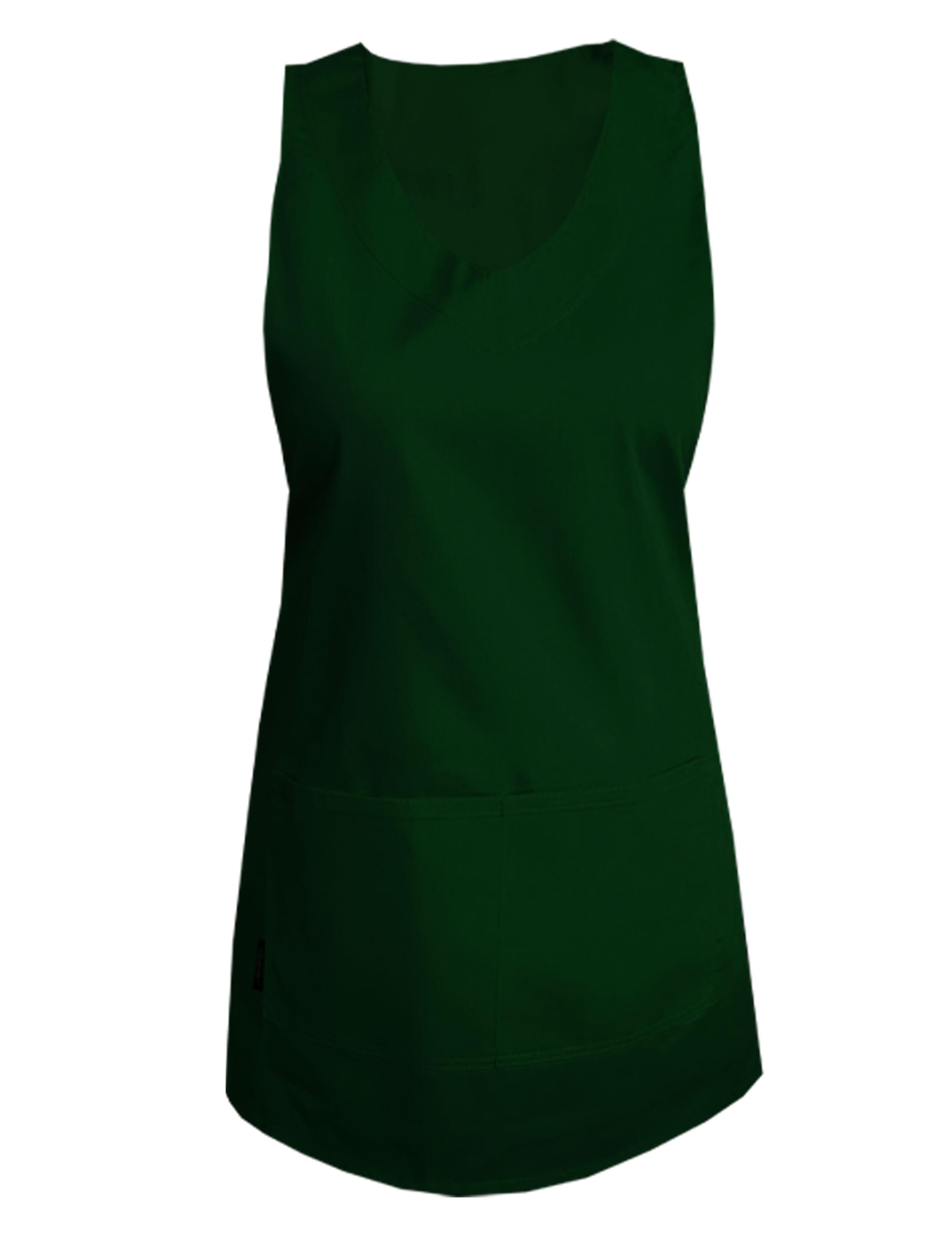 Nibano salon apron bottle green waterproof wrap around