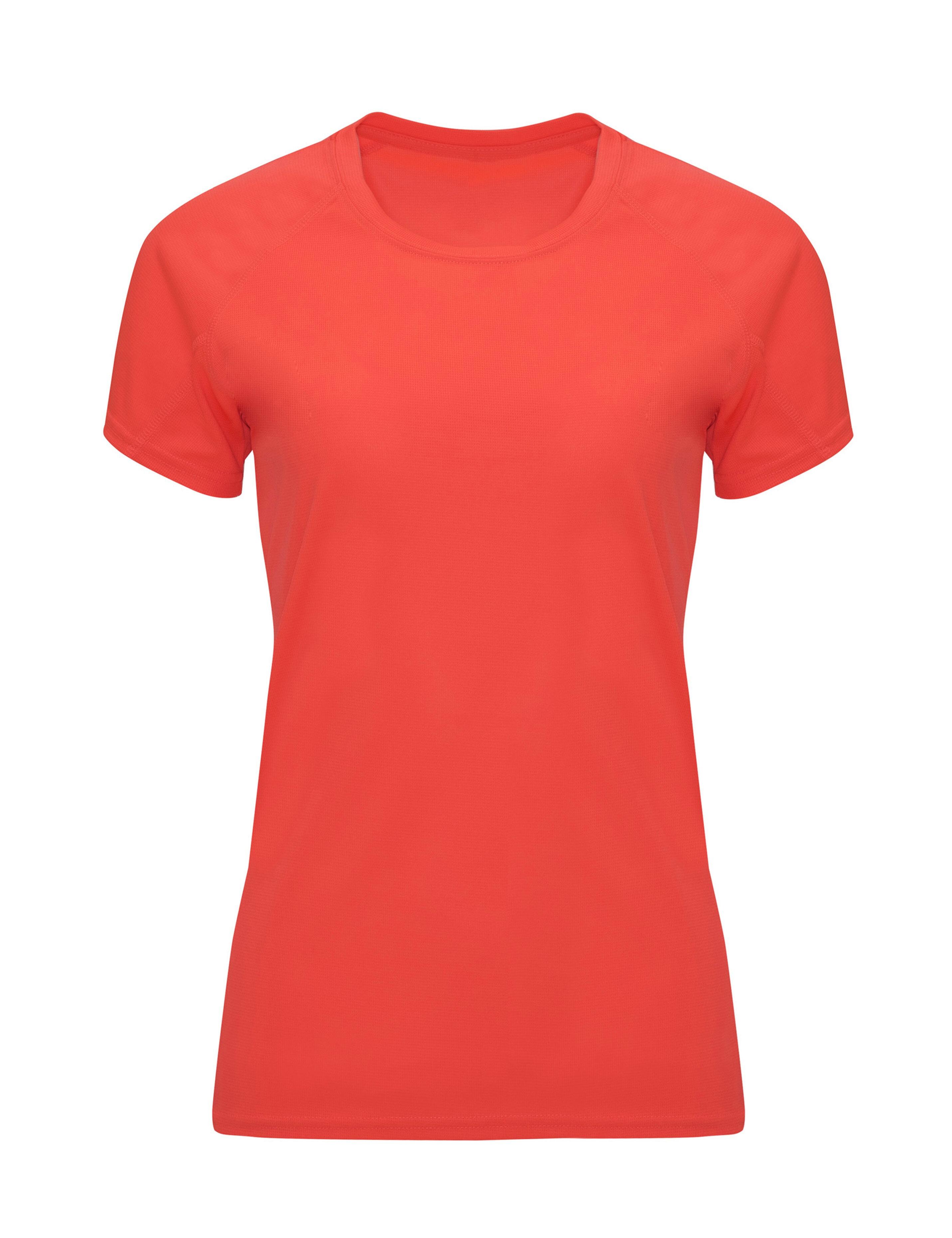 Women's Short Sleeve Dri-FIT T-Shirt Neon Coral
