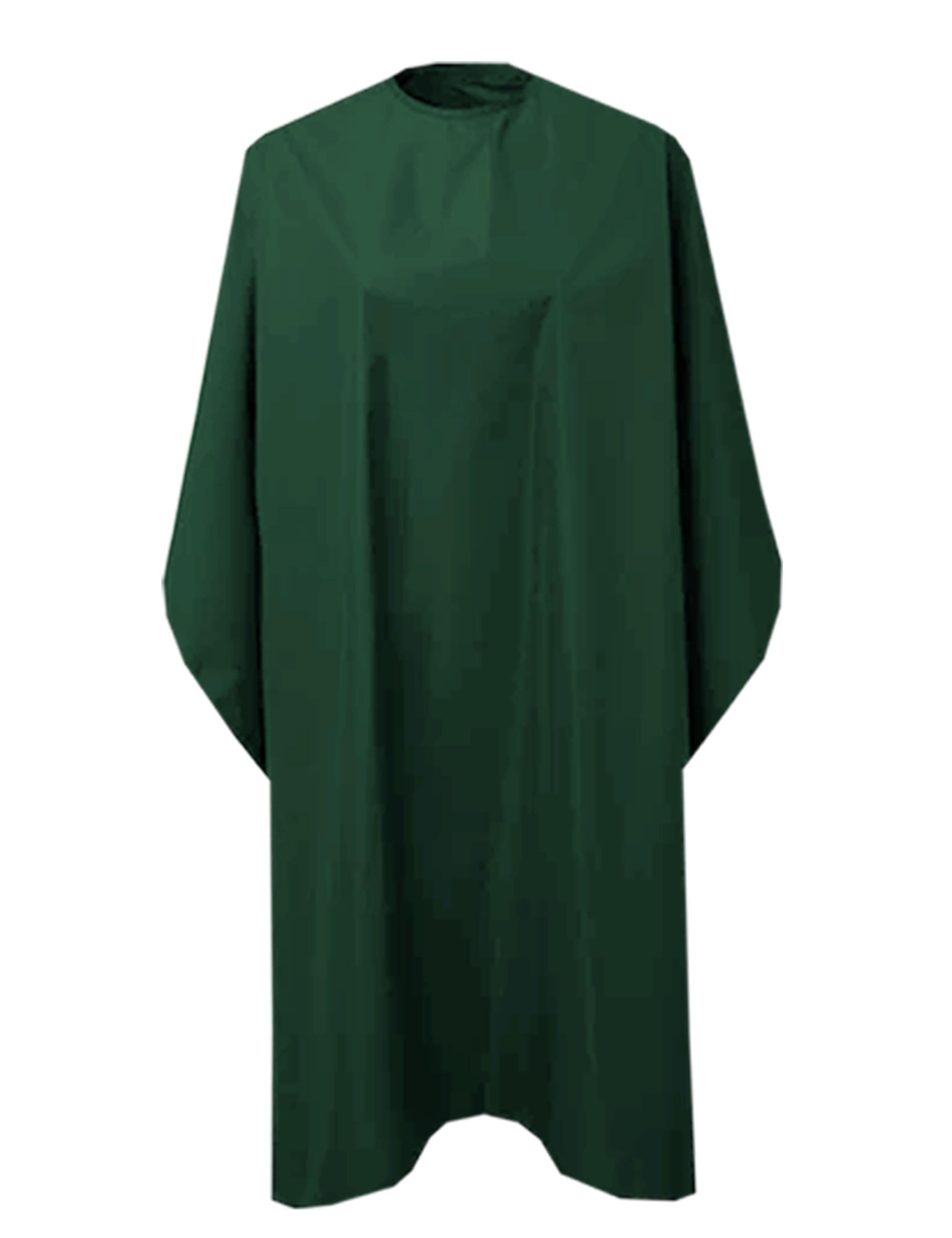 Children’s salon cape in Bottle Green for haircuts